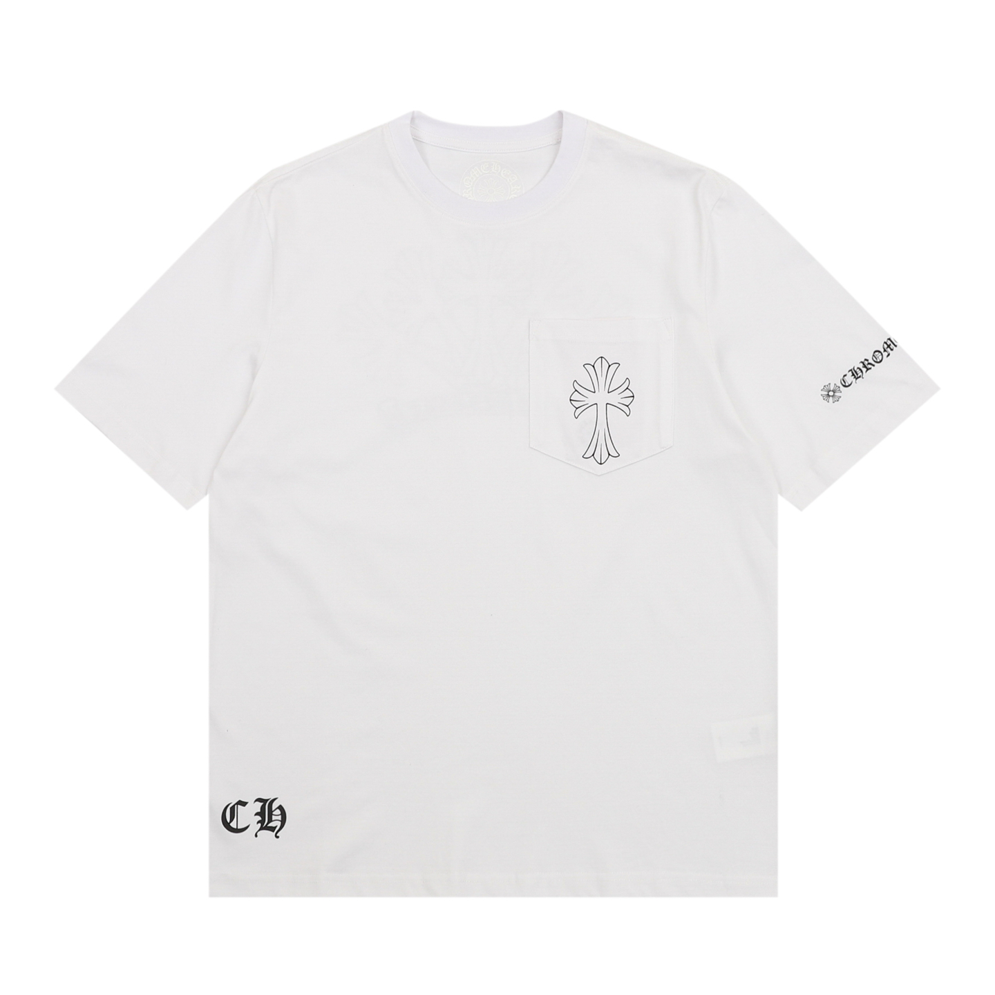 Chrome Hearts Chrome Hearts/克罗心 素描十字架印花短袖