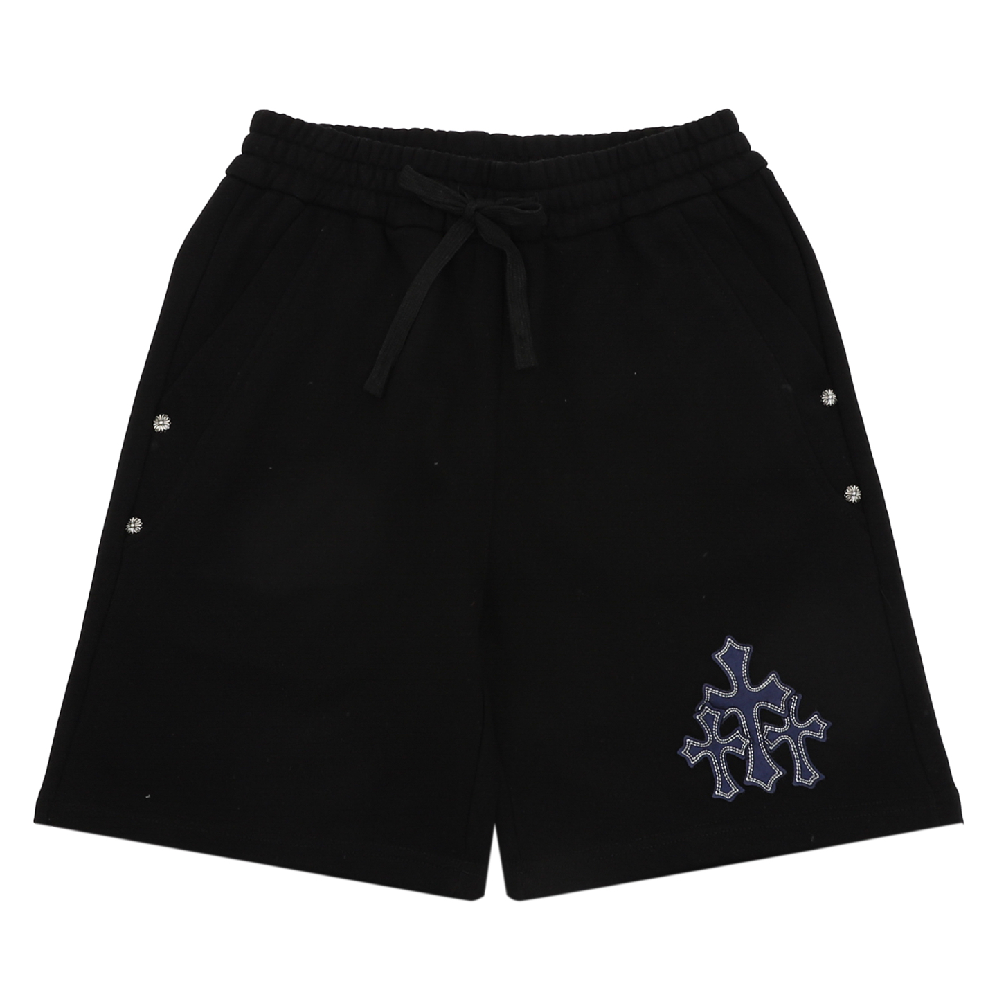 Chrome Hearts Chrome Hearts/克罗心 十字架贴布刺绣短裤
