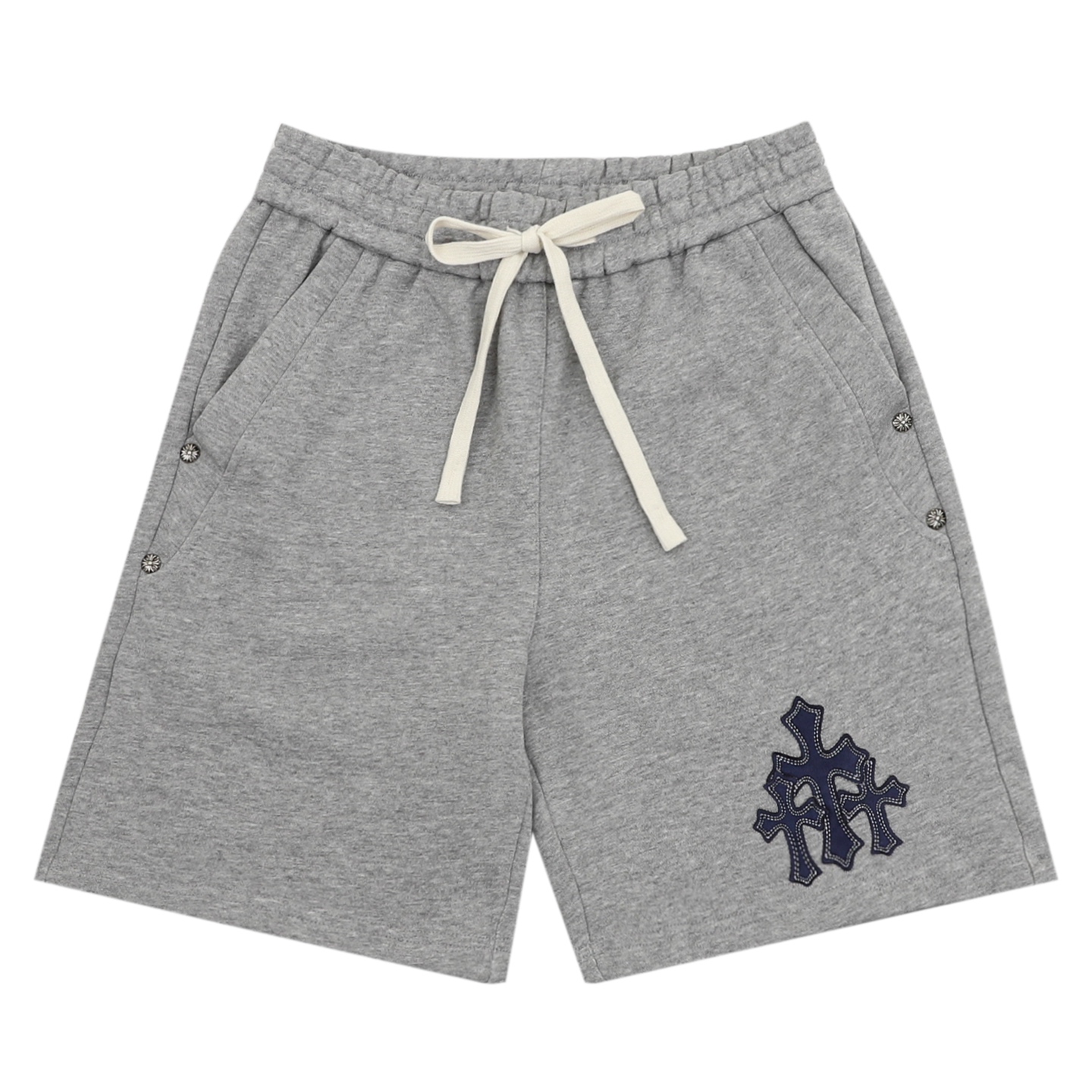 Chrome Hearts Chrome Hearts/克罗心 十字架贴布刺绣短裤