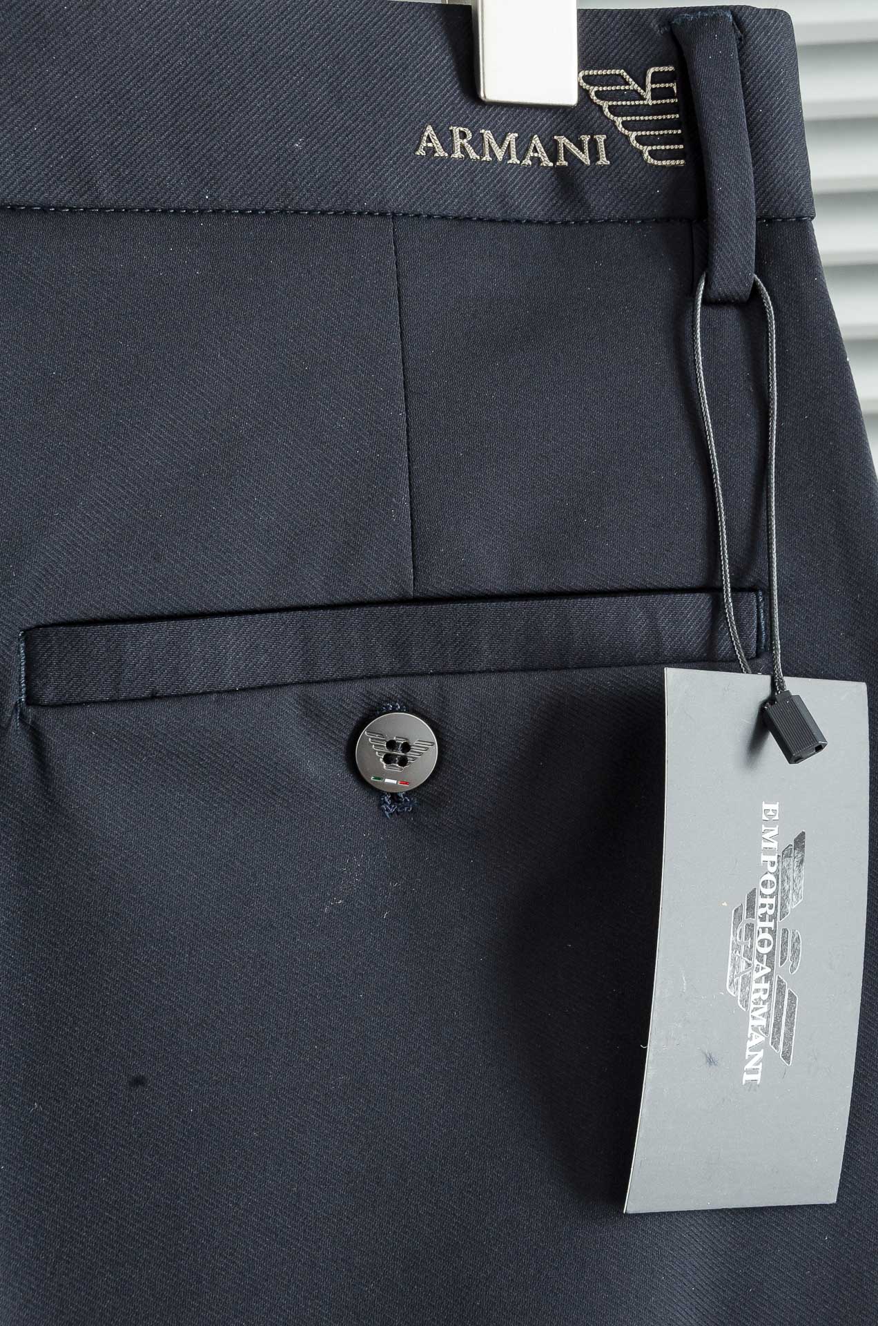 P663 Amani EA 25ss Men’s Business Leisure Pants: Simple, Elegant, High Quality - 图片 7