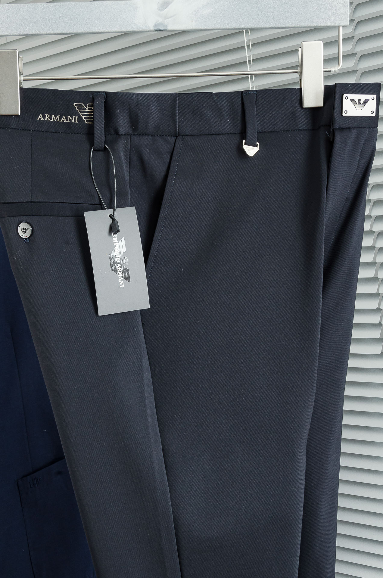P663 Amani EA 25ss Men’s Business Leisure Pants: Simple, Elegant, High Quality - 图片 8