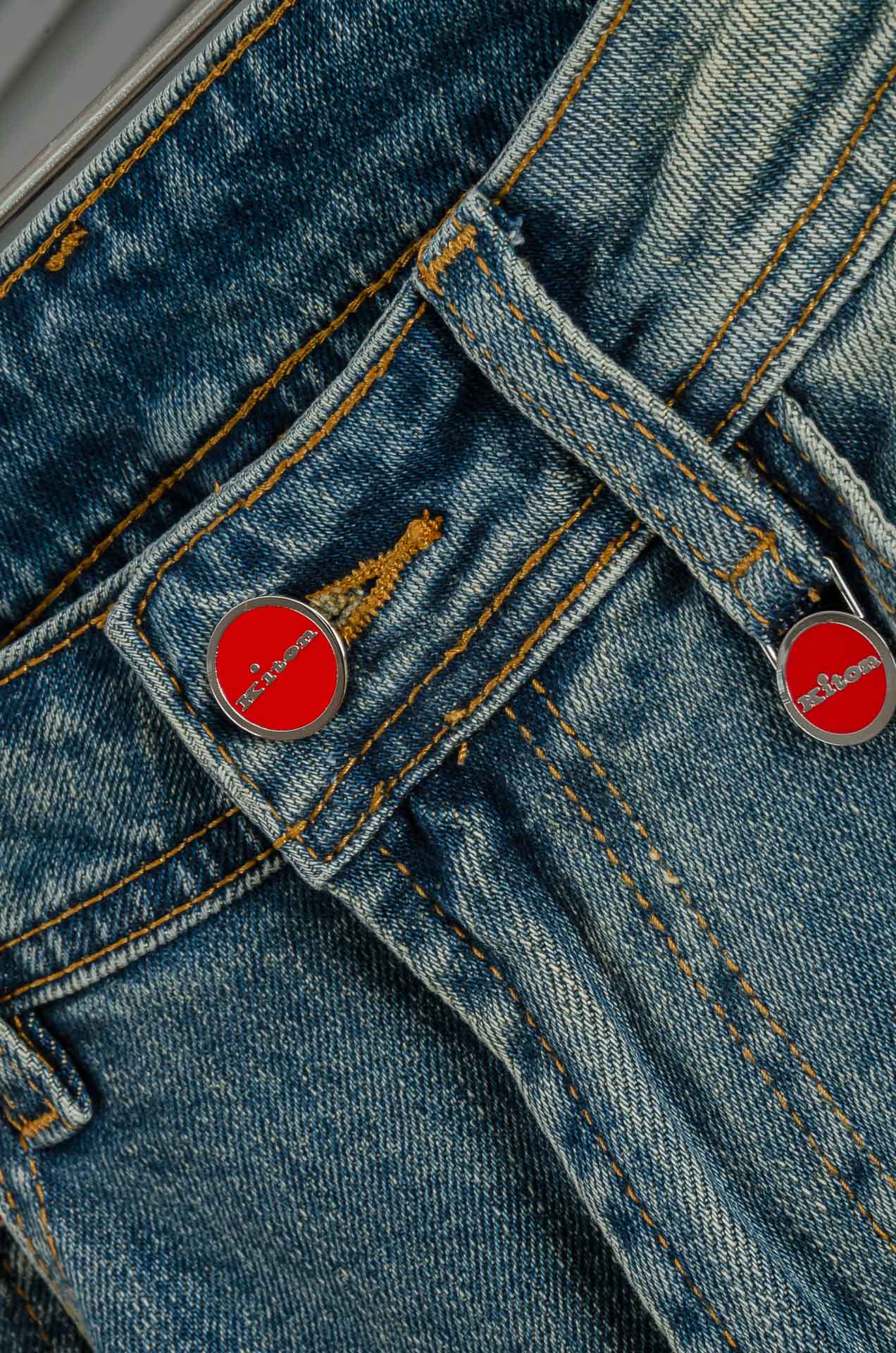 Kit# on 男士时装款商务休闲丹宁牛仔裤，25年春夏新品，巴黎秀场演绎款！！高端奢华且非常牛掰的一款