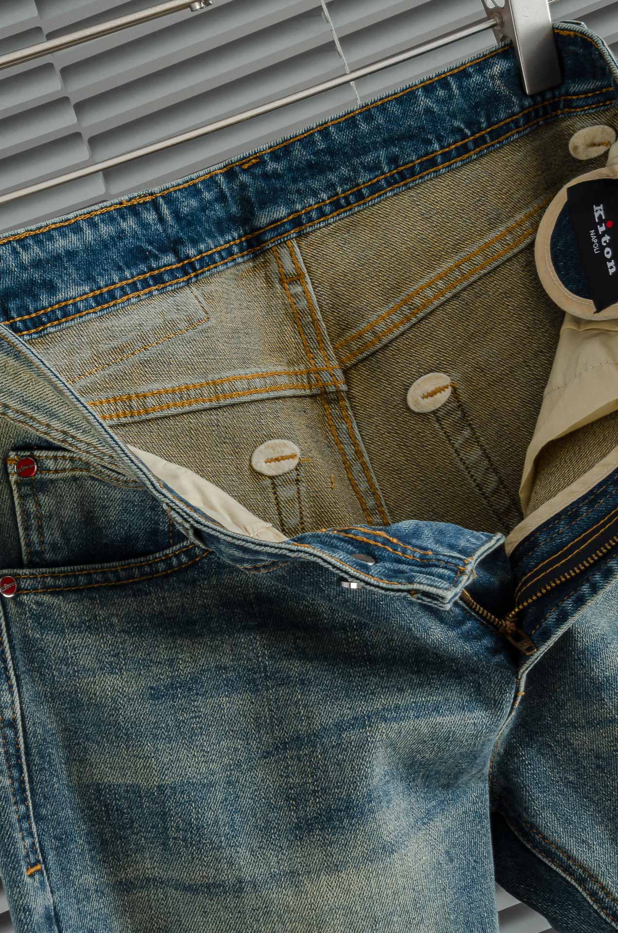 Kit# on 男士时装款商务休闲丹宁牛仔裤，25年春夏新品，巴黎秀场演绎款！！高端奢华且非常牛掰的一款