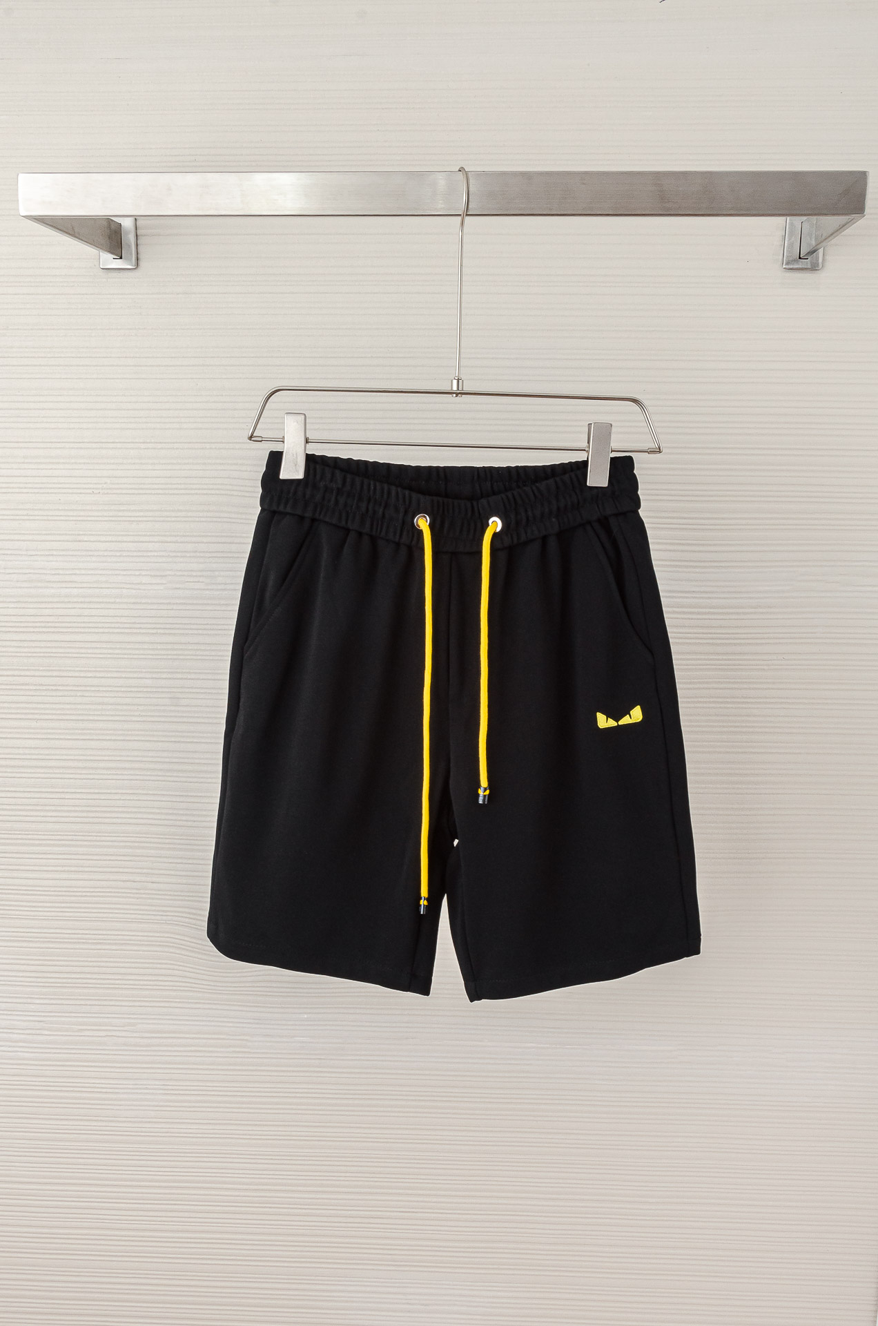 New#
 FEND//. 芬# 迪2025SS精梳全棉直筒休闲短裤#甄选客供进口...