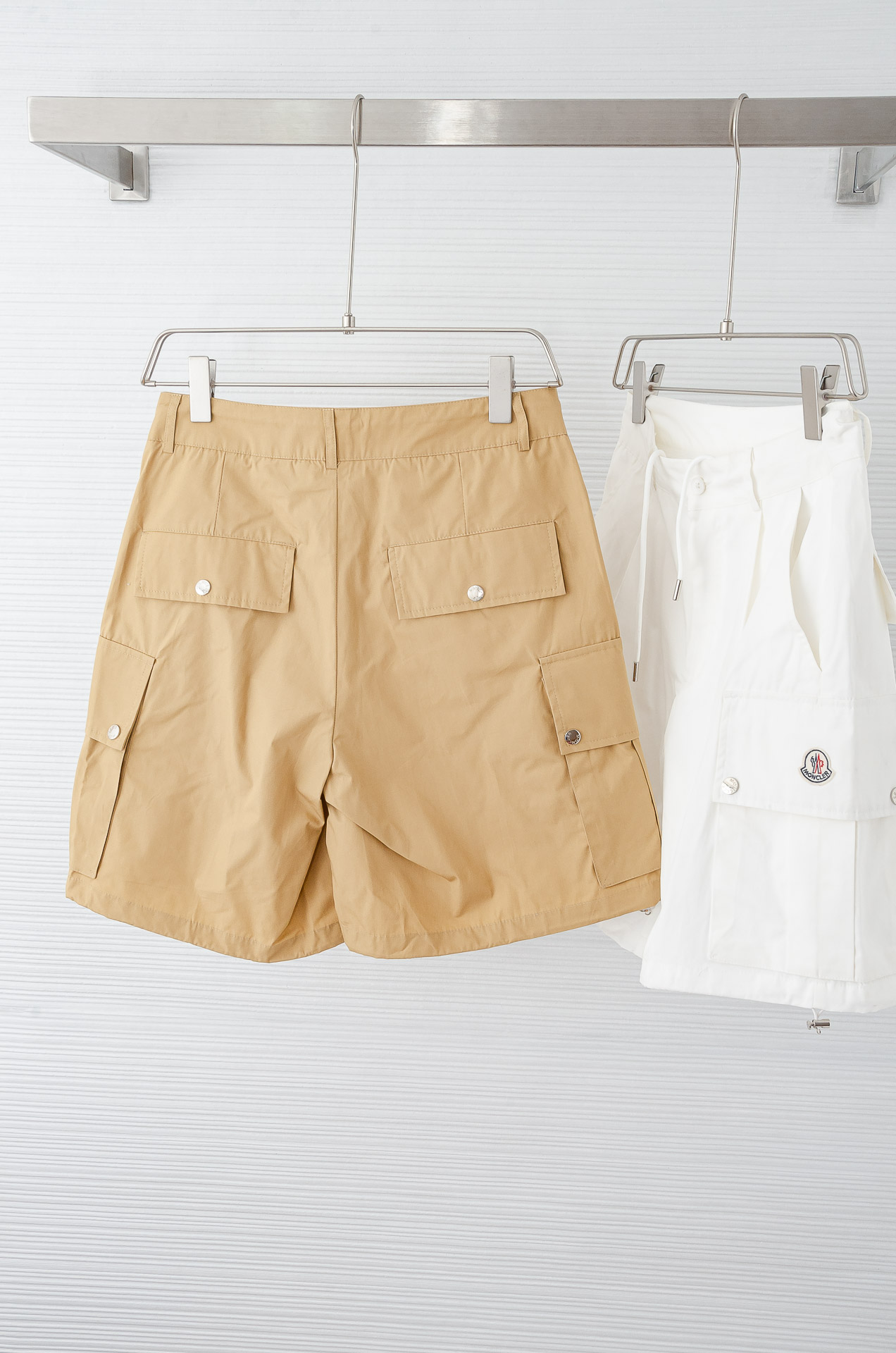 Men’s Leisure Work Shorts with Multiple Pockets and Fashion Elements - 图片 8