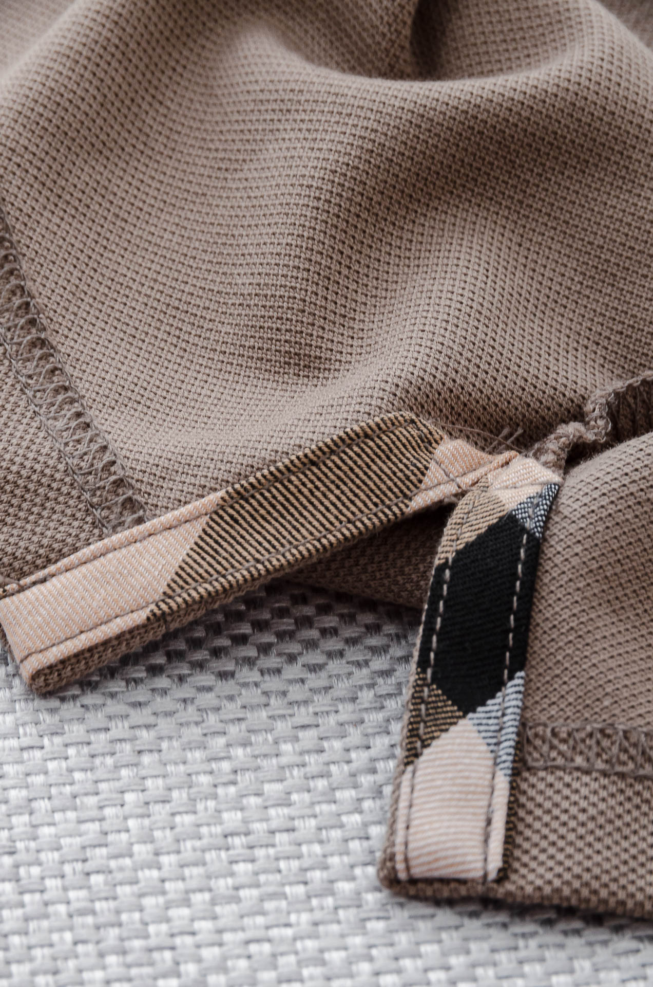 BUR# BE.RRY 巴宝莉 2025//男士商务休闲纯色翻领短袖POLO衫#客供进口100%珠地棉面