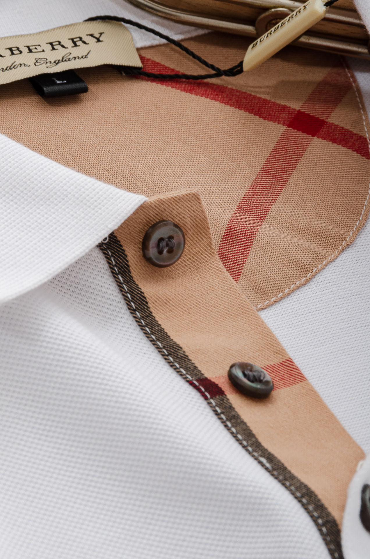 BUR# BE.RRY 巴宝莉 2025//男士商务休闲纯色翻领短袖POLO衫#客供进口100%珠地棉面