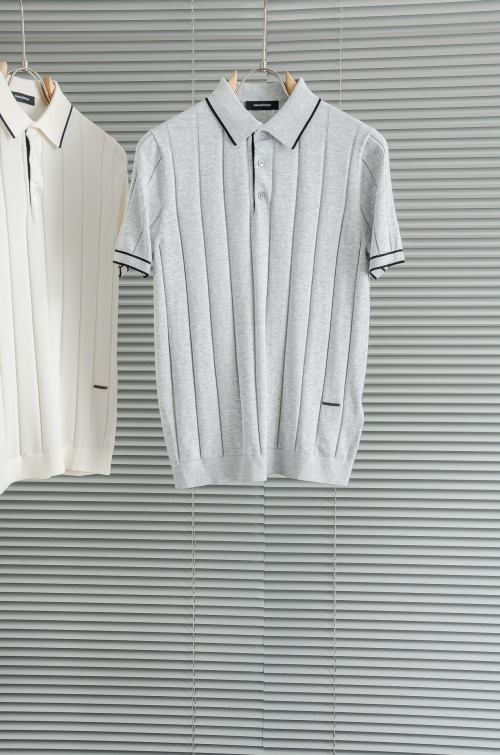 Elegante Polo de Punto Zegna para Hombre - Colección Primavera/Verano 2025 1 Elegante Polo de Punto Zegna para Hombre - Colección Primavera/Verano 2025