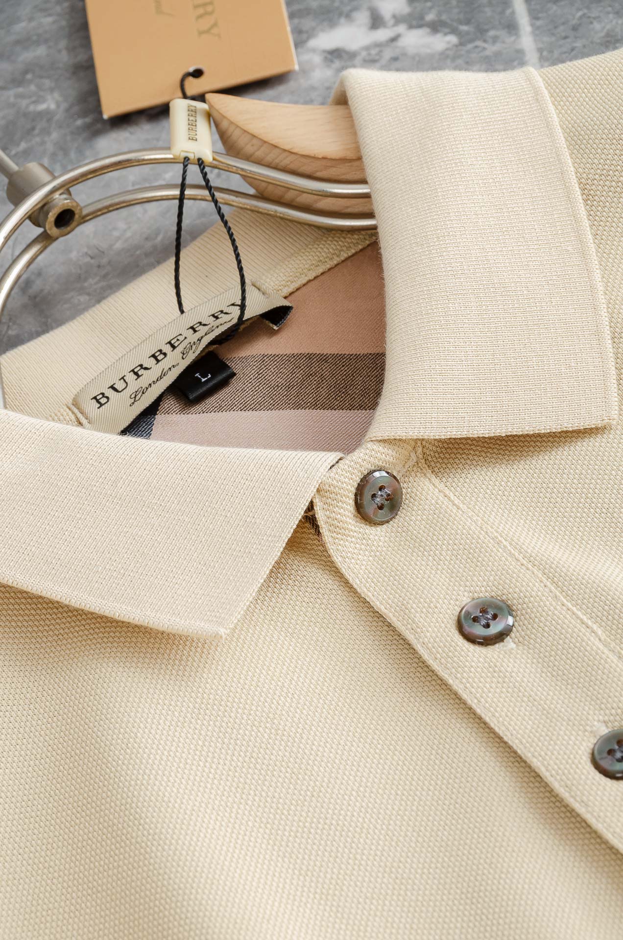 BBR 巴宝莉2025//男士商务休闲纯色翻领短袖POLO衫#客供进口100%珠地棉面料，甄选上等长绒棉