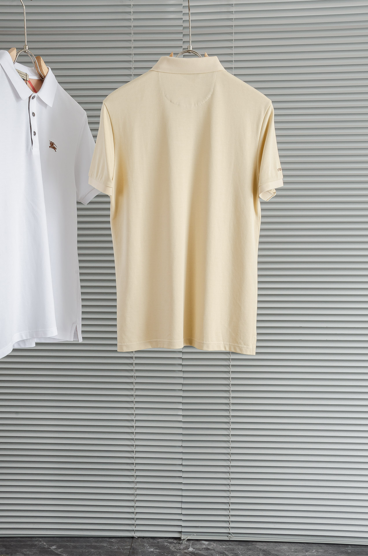 BBR 巴宝莉2025//男士商务休闲纯色翻领短袖POLO衫#客供进口100%珠地棉面料，甄选上等长绒棉