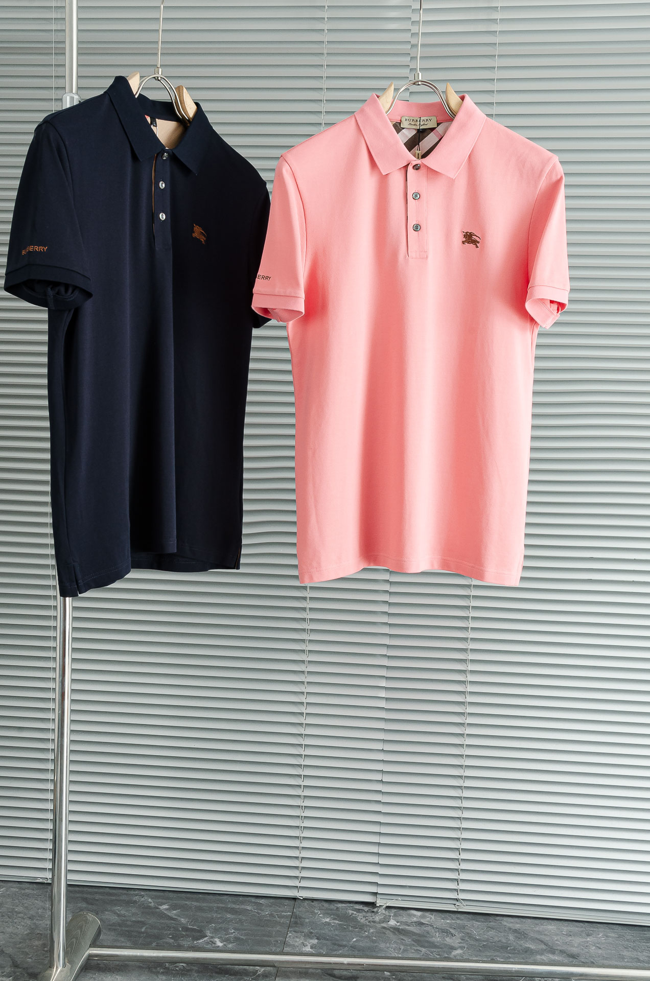 BBR 巴宝莉2025//男士商务休闲纯色翻领短袖POLO衫#客供进口100%珠地棉面料，甄选上等长绒棉