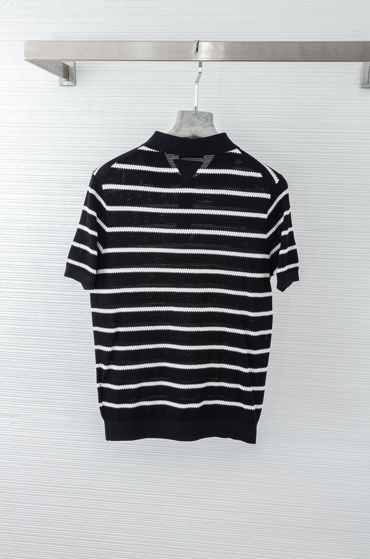 BV 2025春夏新款 长绒棉针织翻领短袖T恤Polo衫# 意式浪漫风情与针织的结合 越简约的设计 对工