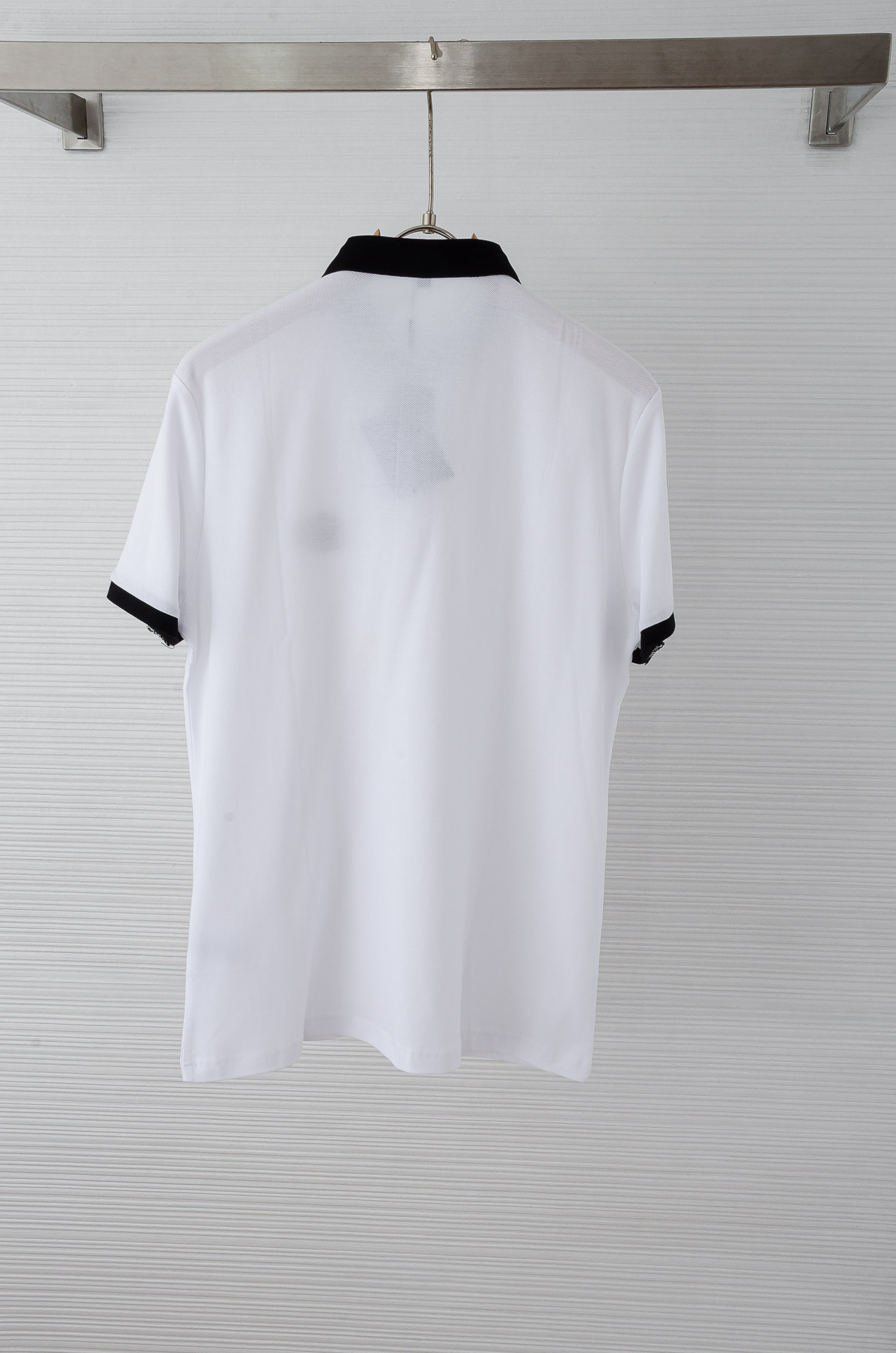 PR# ADA 普拉达2025//男士商务休闲纯色翻领短袖POLO衫#客供进口100%珠地棉面料，甄选上