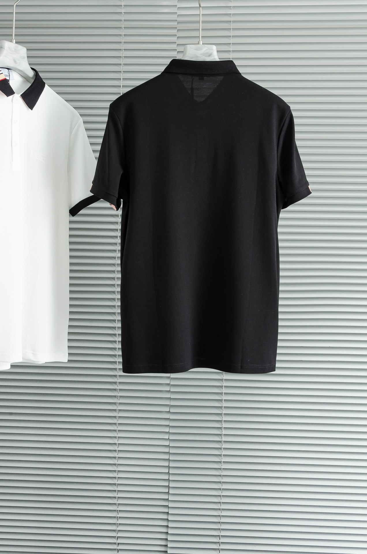 BBR- 巴宝莉 2025//男士商务休闲纯色翻领短袖POLO衫#客供进口100%珠地棉面料，甄选上等长