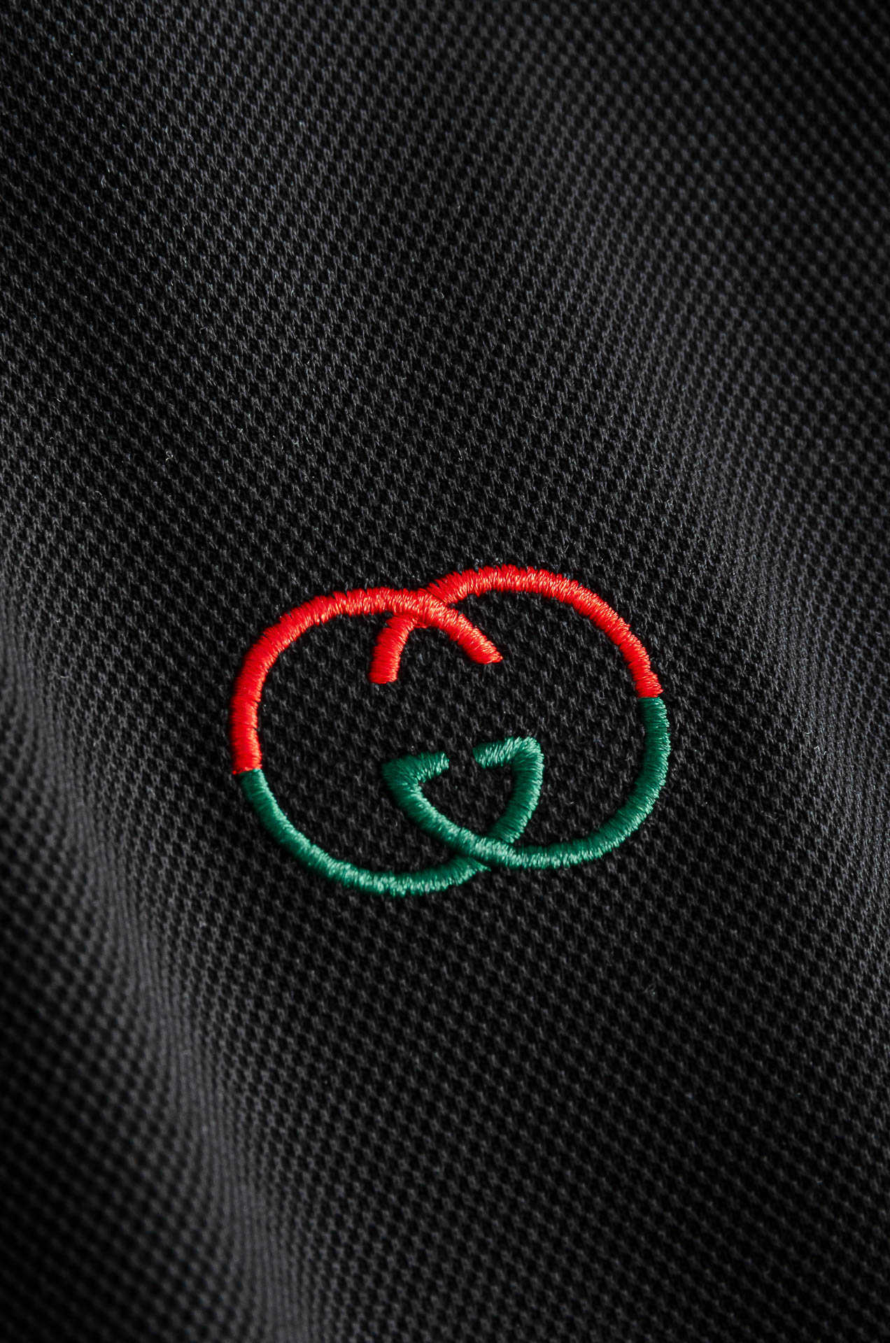 Gucc#*i. 古/驰2025//男士商务休闲纯色翻领短袖POLO衫#客供进口100%珠地棉面料，甄选