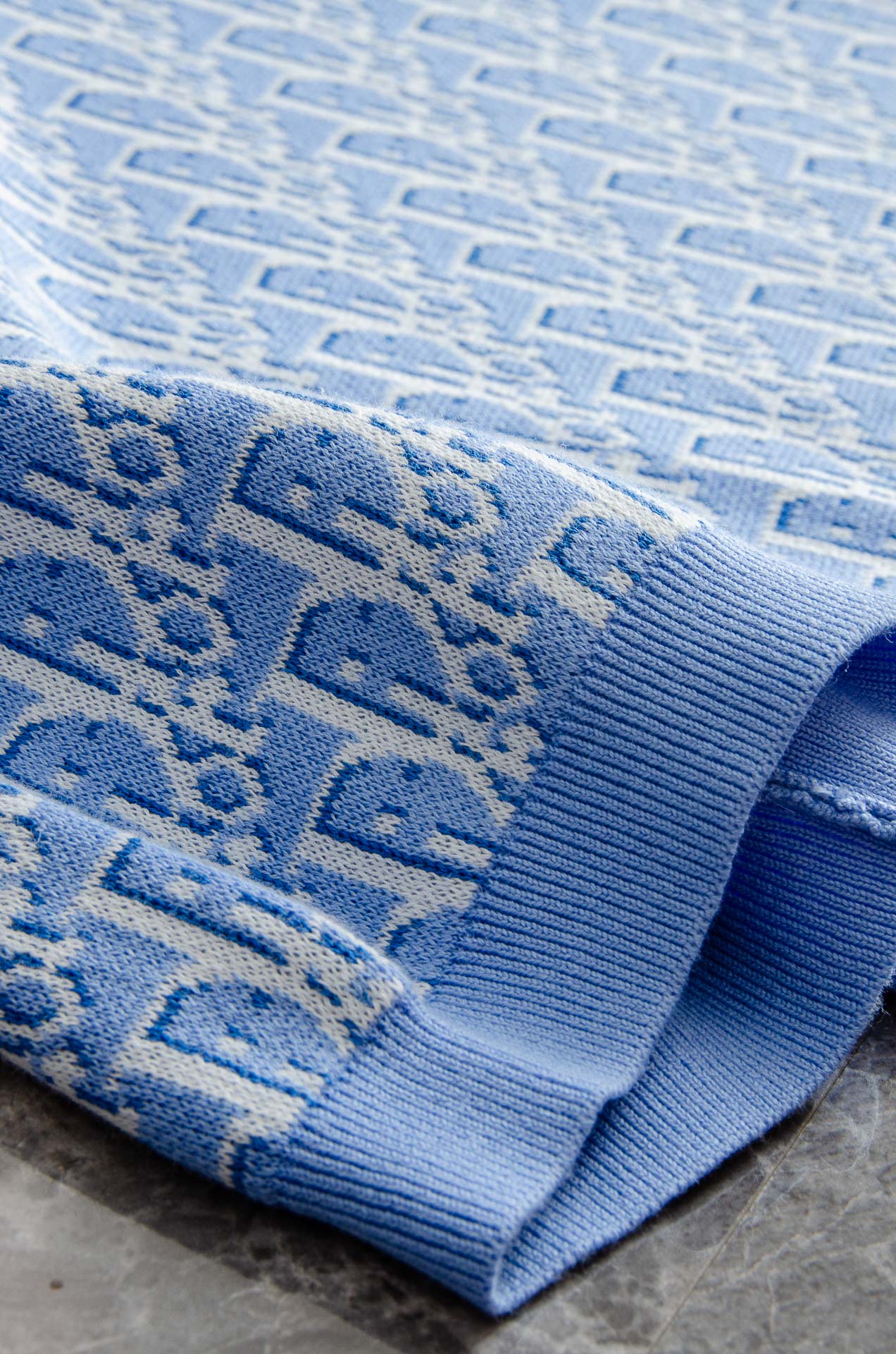 Di#or 迪奥2025SS横机织法100%长绒棉面料舒适透气男士圆领针织短袖T恤衫#贸易公司渠道稀出，