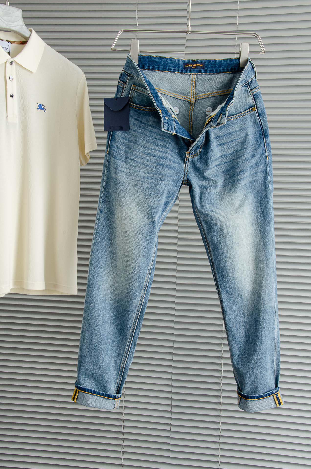 “High-Quality Men’s Jeans: Rare Trade Channels, Premium Fabric, Stylish Design” - 图片 3