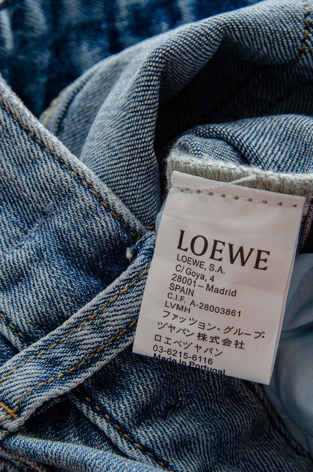 Loewe Men's 2025 Straight-Leg Light Wash Jeans - Comfortable & Stylish 10 o 1iram80eu1s8c7uk14f2bqg1iqu5