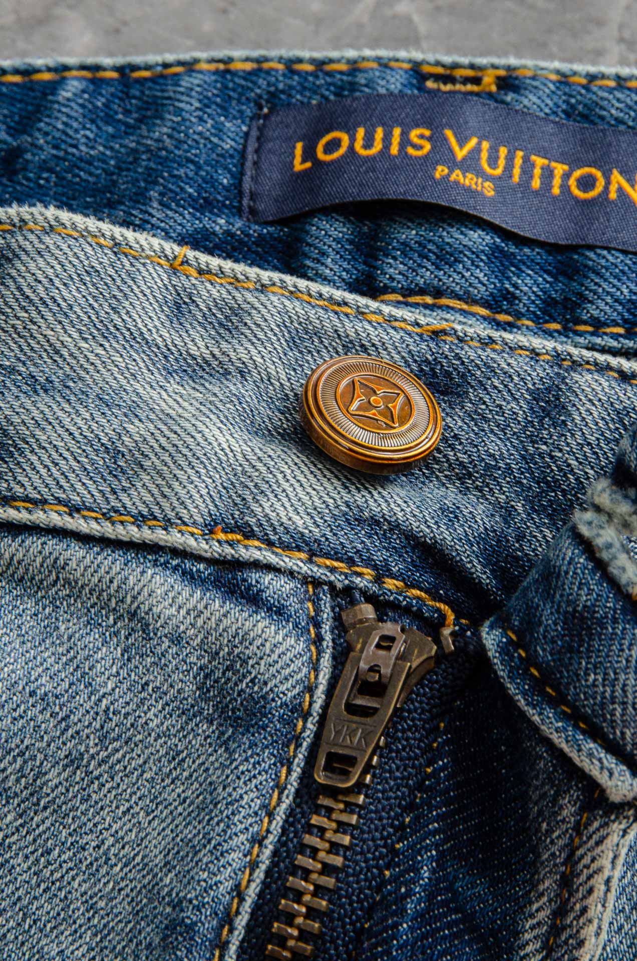 Louis Vuitton Men's 2025SS Straight Leg Jeans - Premium Denim 6 o 1iramagmje1499v1thprrib93