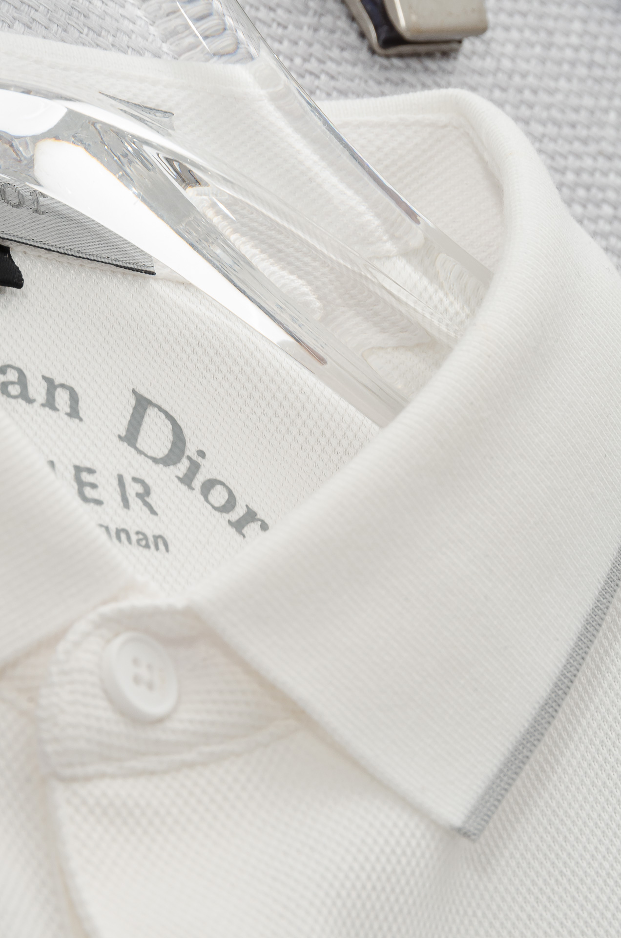 Di#* or 2025//男士商务休闲纯色翻领短袖POLO衫#客供进口100%珠地棉面料，甄选上等长绒