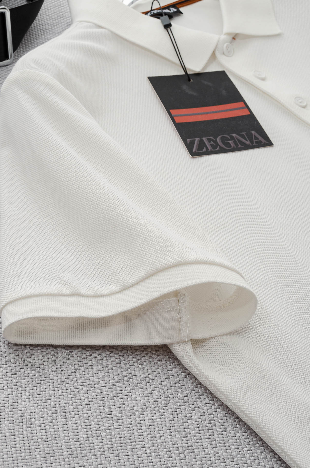 Zeg#* na 杰尼亚2025//男士商务休闲纯色翻领短袖POLO衫#客供进口100%珠地棉面料，甄选