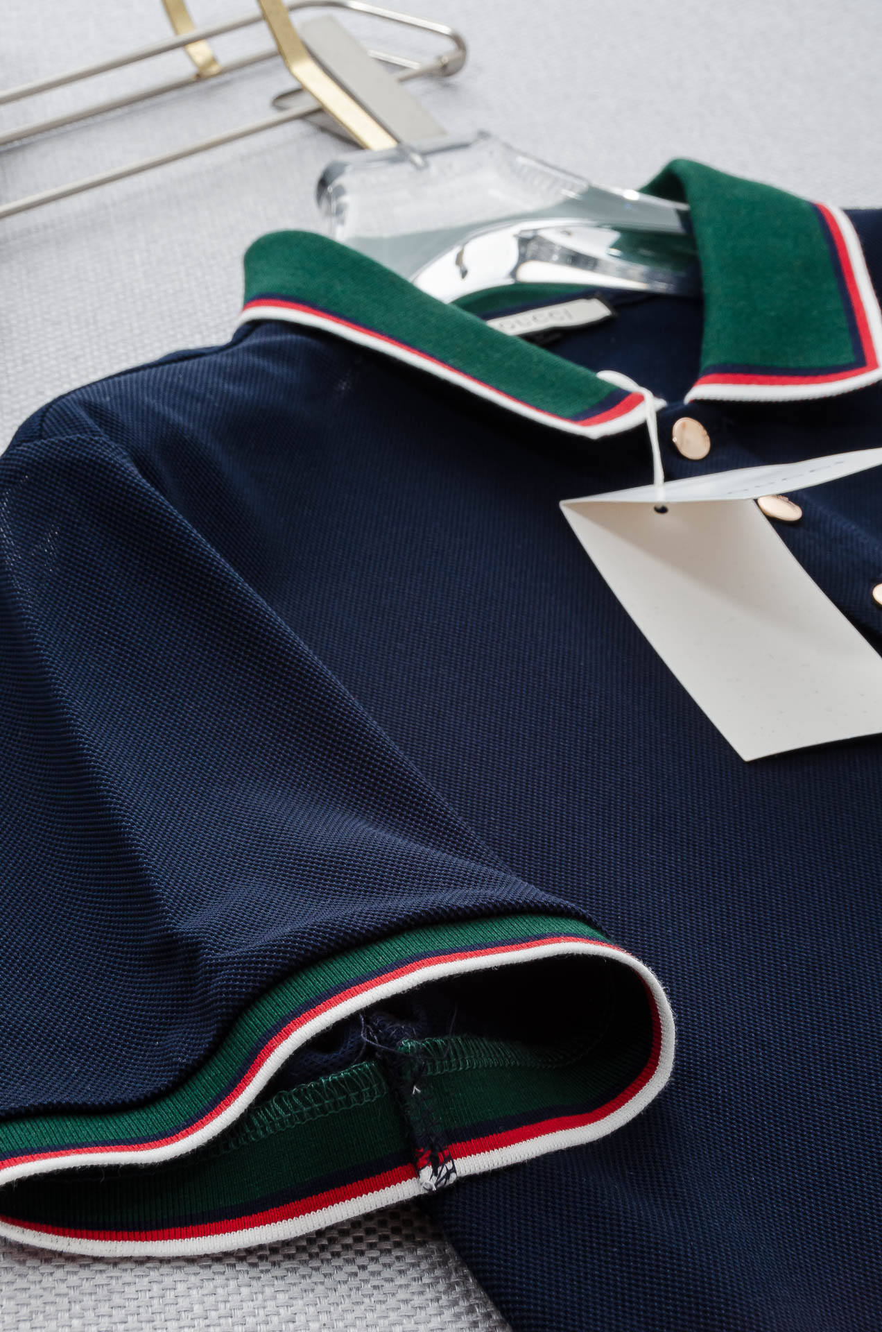 Gucc#* i2025//男士商务休闲纯色翻领短袖POLO衫#客供进口100%珠地棉面料，甄选上等长绒