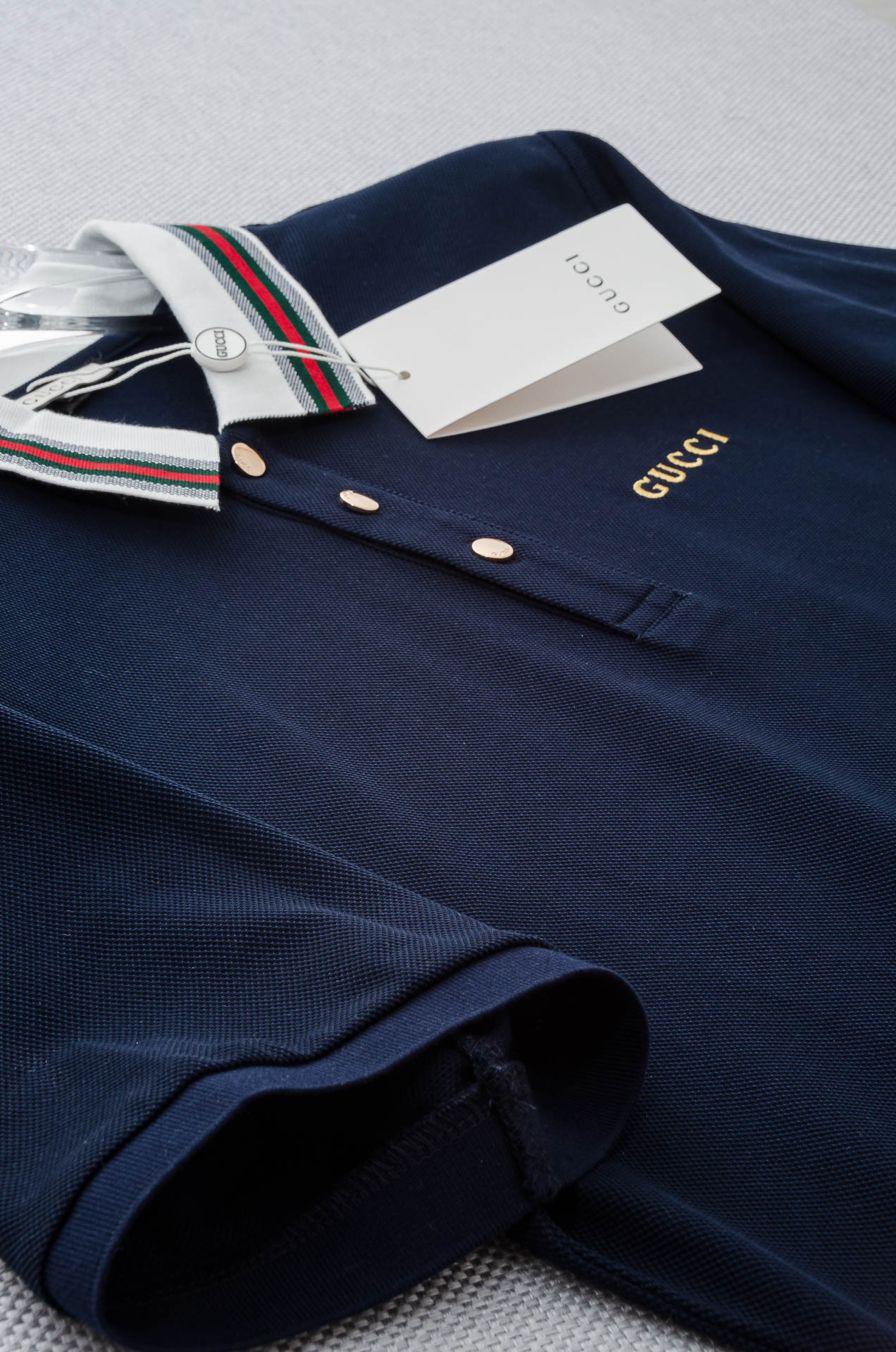 Gucc#* i2025//男士商务休闲纯色翻领短袖POLO衫#客供进口100%珠地棉面料，甄选上等长绒