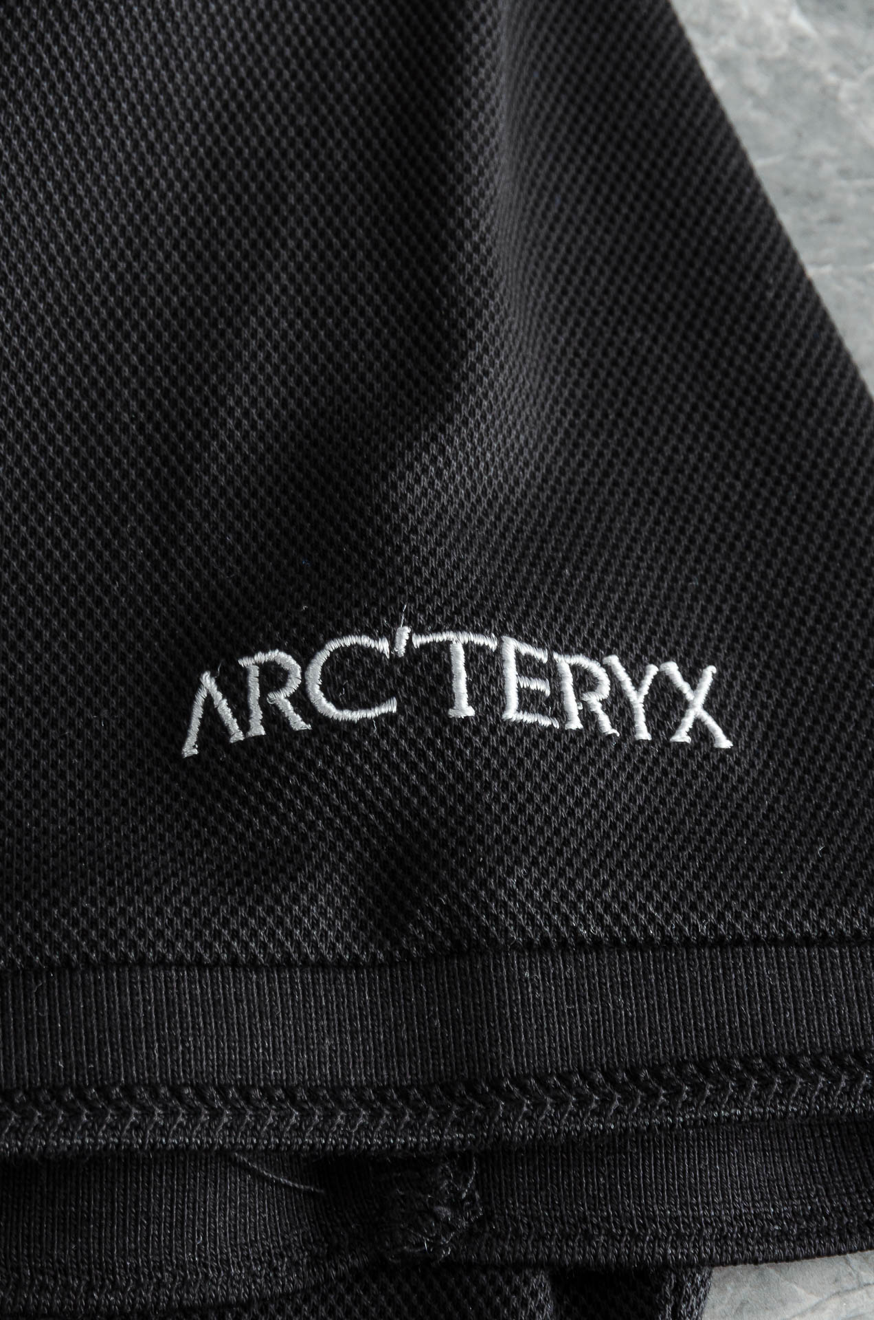ARC#* TERYX 鸟牌 2026//男士商务休闲纯色翻领短袖POLO衫#客供进口100%珠地棉面料