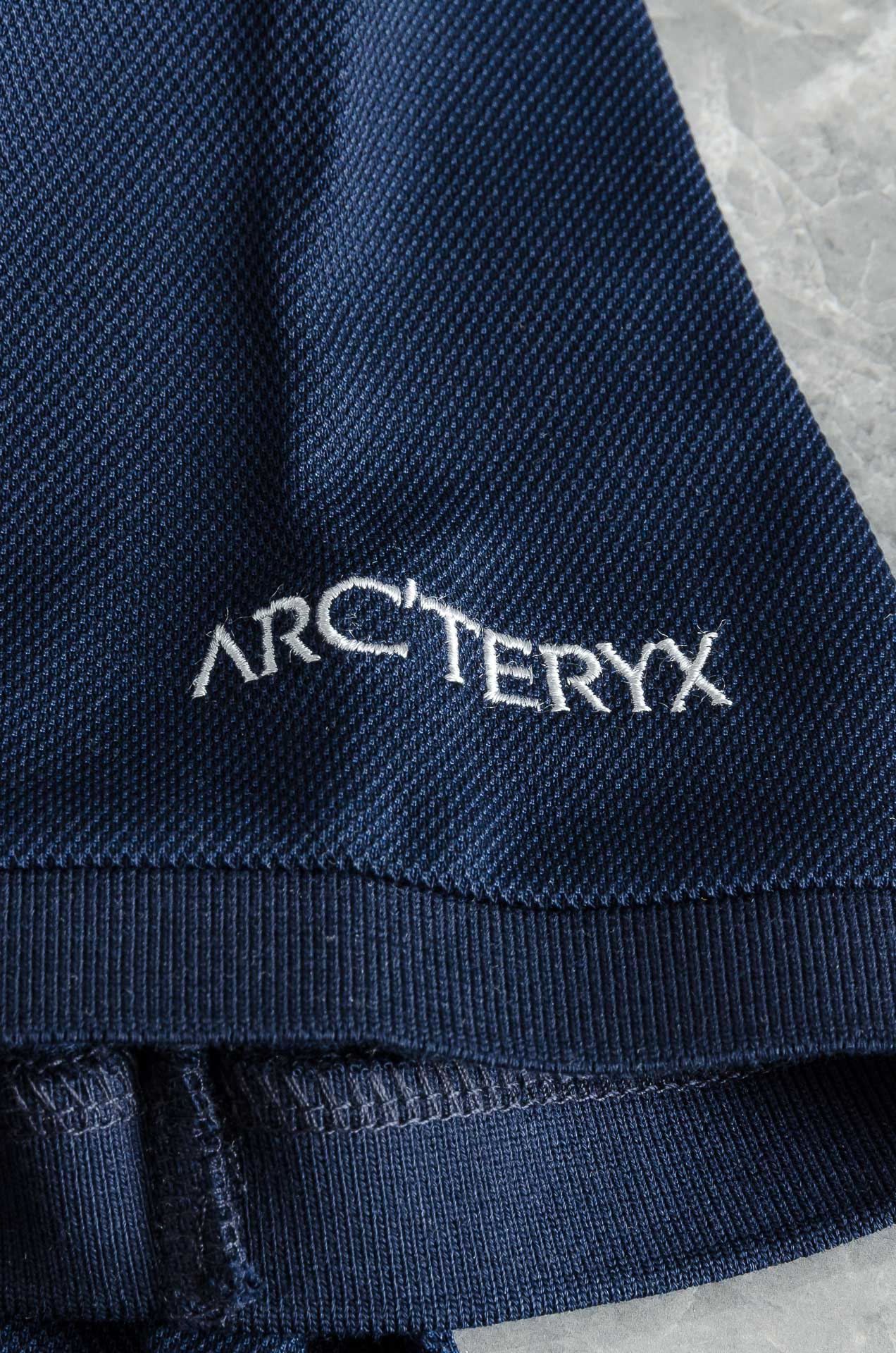 ARC#* TERYX 鸟牌 2025//男士商务休闲纯色翻领短袖POLO衫#客供进口100%珠地棉面料