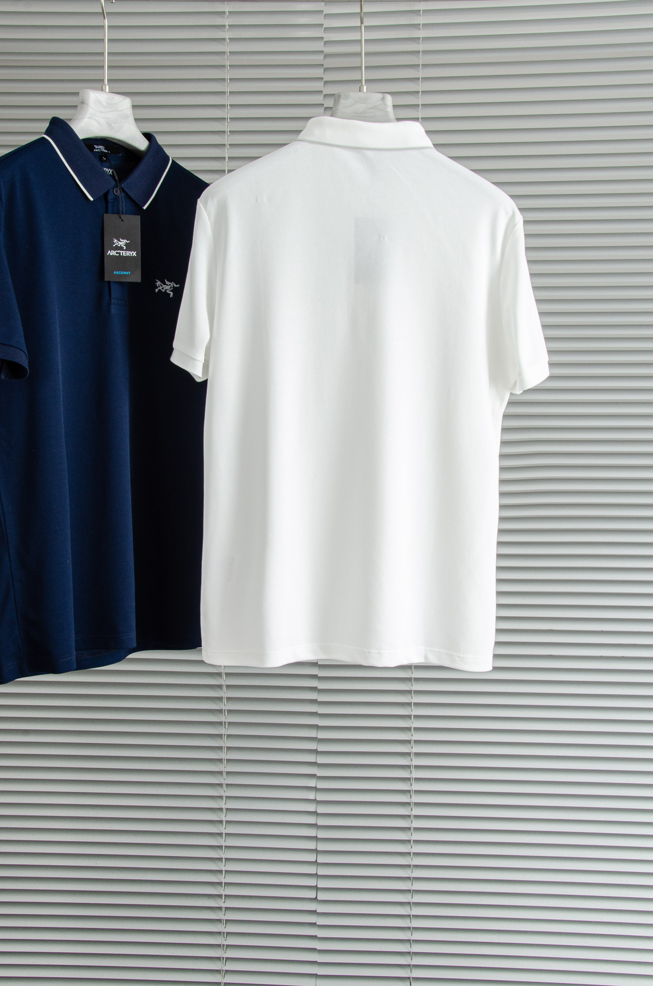 ARC#* TERYX 鸟牌 2025//男士商务休闲纯色翻领短袖POLO衫#客供进口100%珠地棉面料