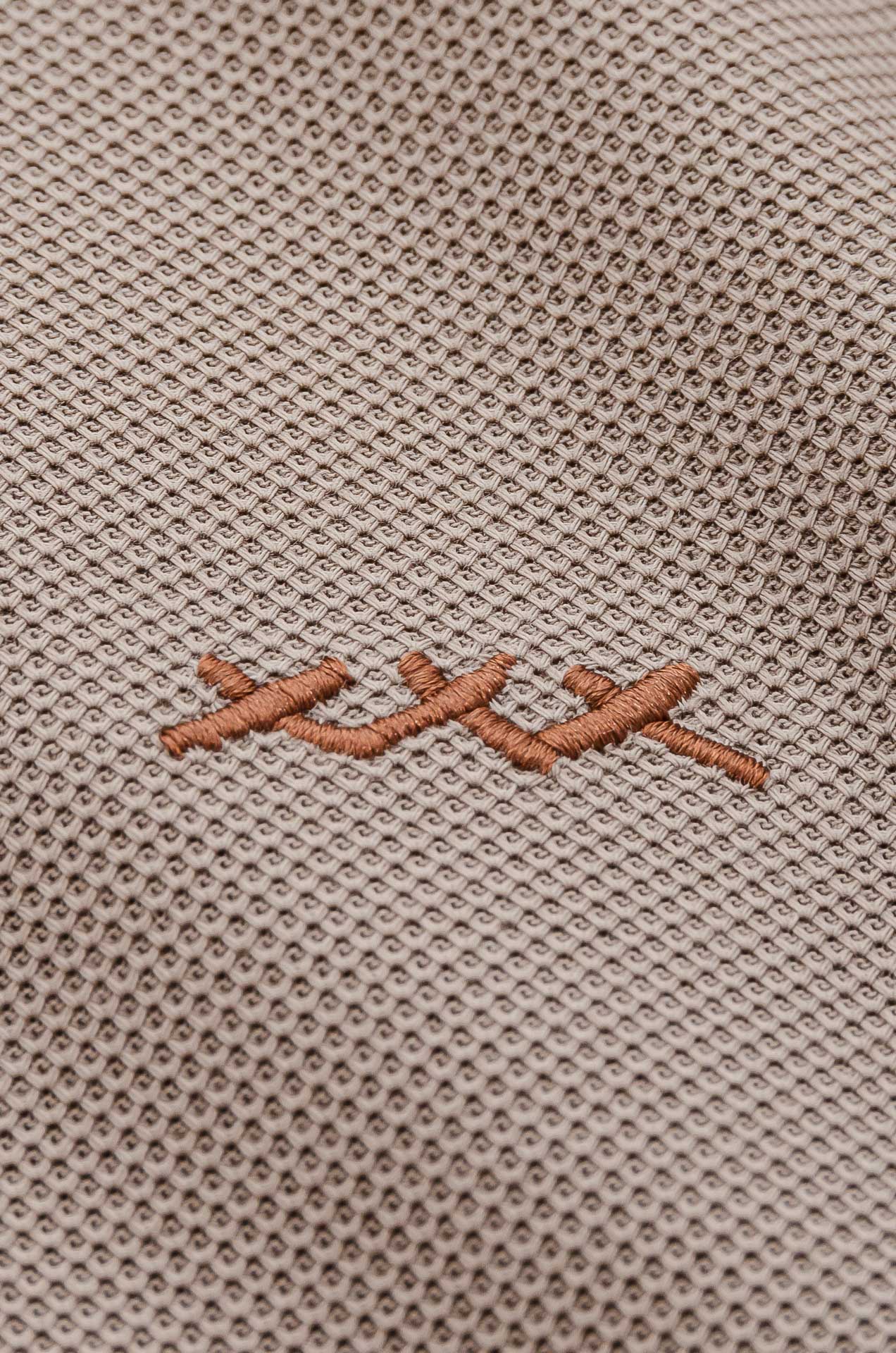 zeg#* an 杰/尼/亚2025SS六角蜂窝状珠地纹路肌理进口Pima匹马长绒棉（棉中贵族）定织罗纹