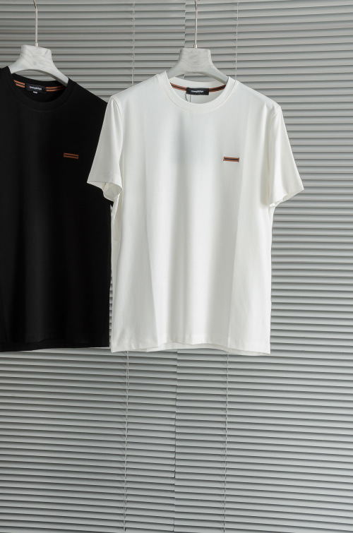 Camiseta de Manga Corta para Hombre Zegna, Algodón Pima, Cómoda y Elegante 1 Camiseta de Manga Corta para Hombre Zegna, Algodón Pima, Cómoda y Elegante
