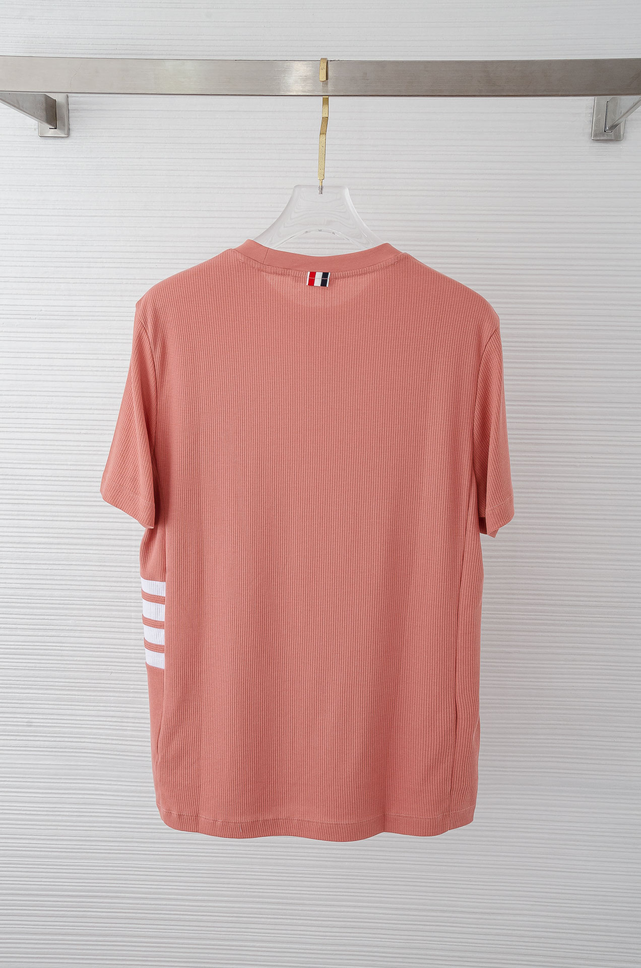 TB -2025ss 会呼吸的面料100%匹马棉胸前标志性装饰华夫格肌理感男士圆领短袖T恤衫#面料精选生