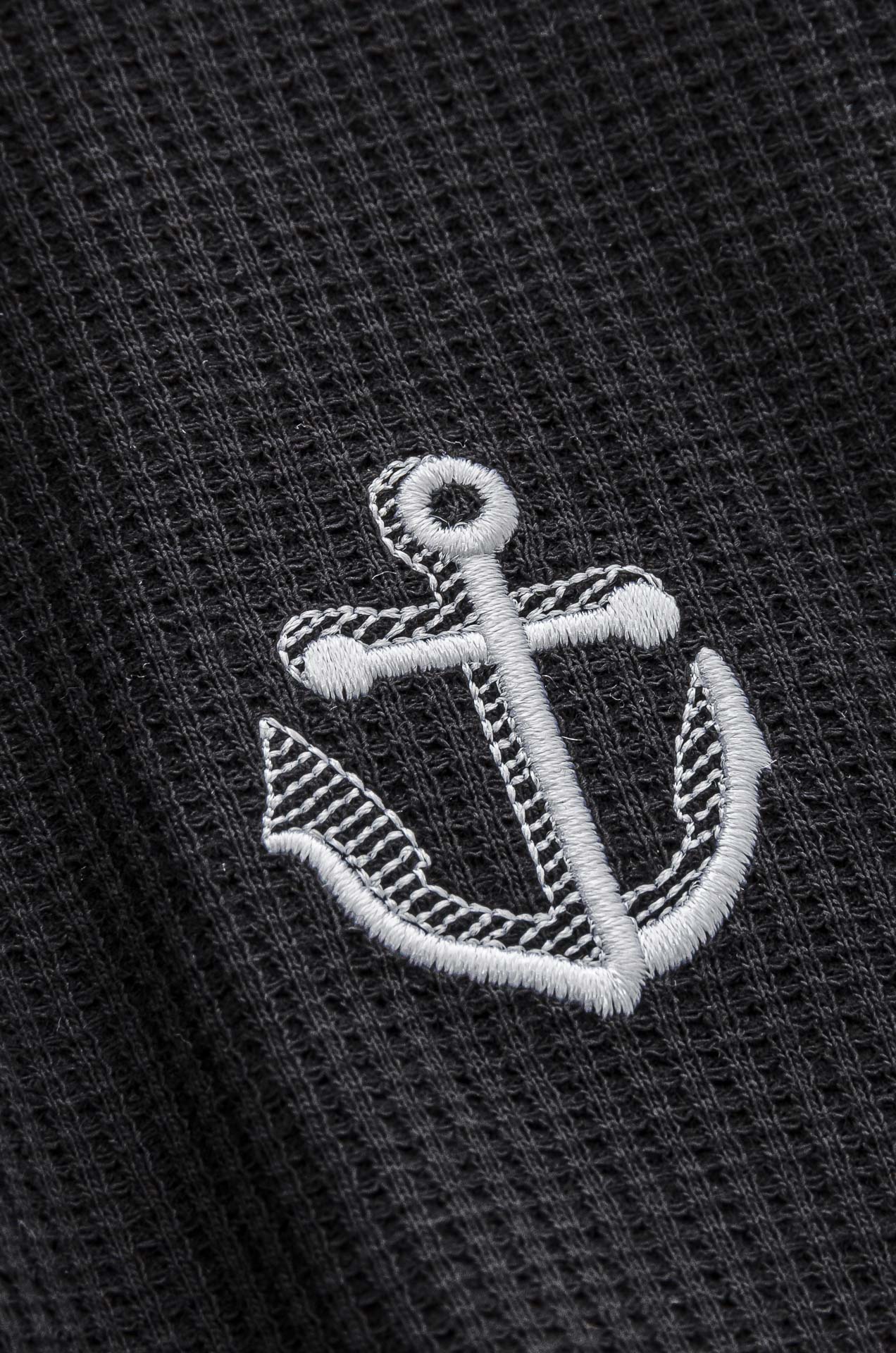 TB -2025ss 会呼吸的面料100%匹马棉胸前标志性装饰华夫格肌理感男士圆领短袖T恤衫#面料精选生