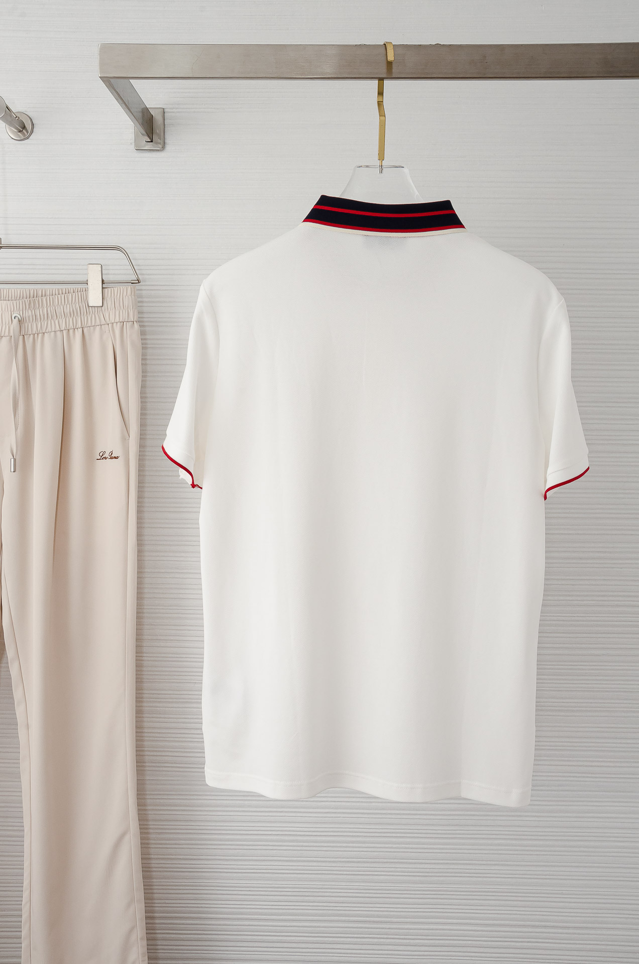 蒙口 MONC#* LER 2025//男士商务休闲纯色翻领短袖POLO衫#客供进口100%珠地棉面料，