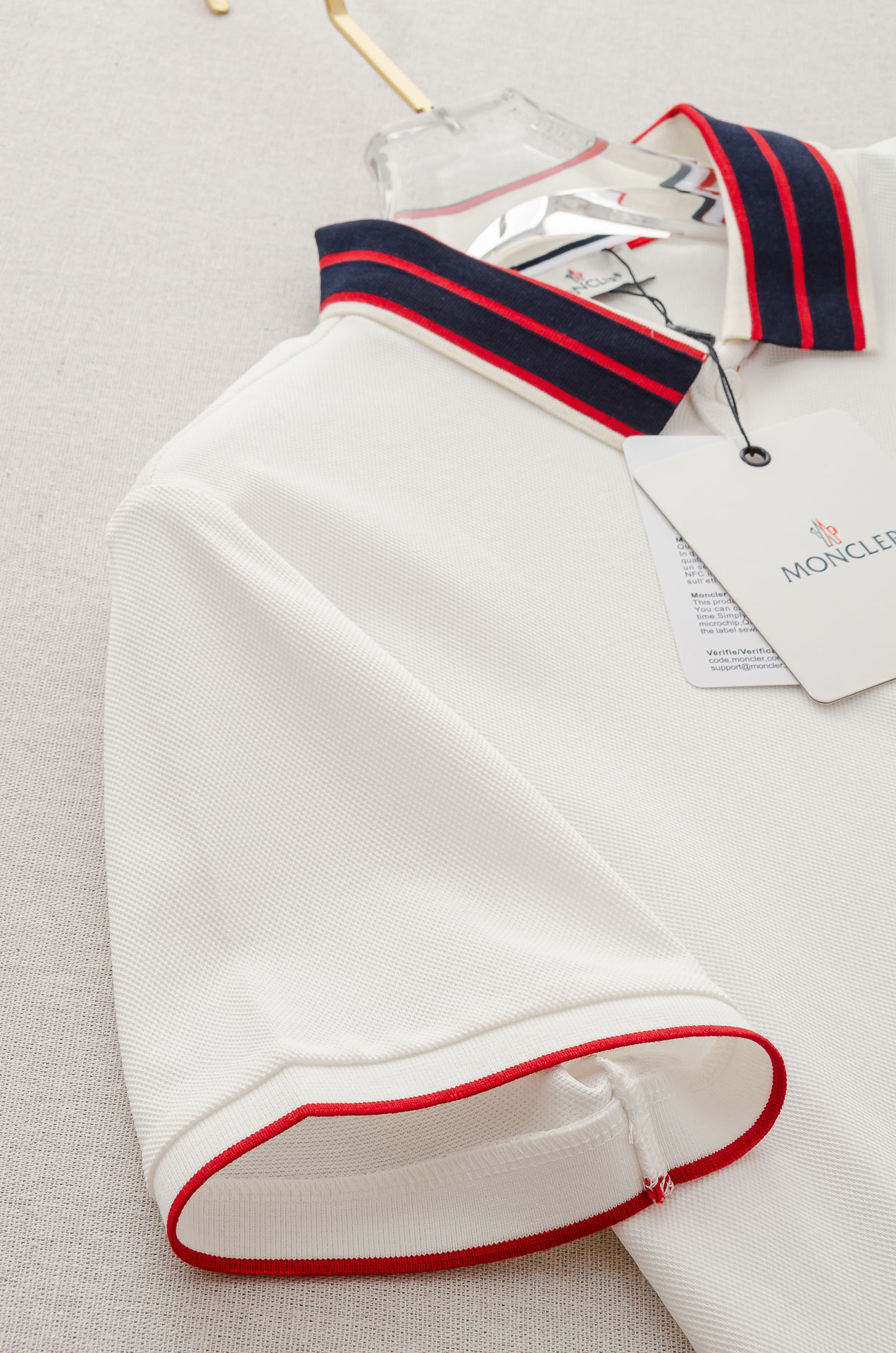 蒙口 MONC#* LER 2025//男士商务休闲纯色翻领短袖POLO衫#客供进口100%珠地棉面料，