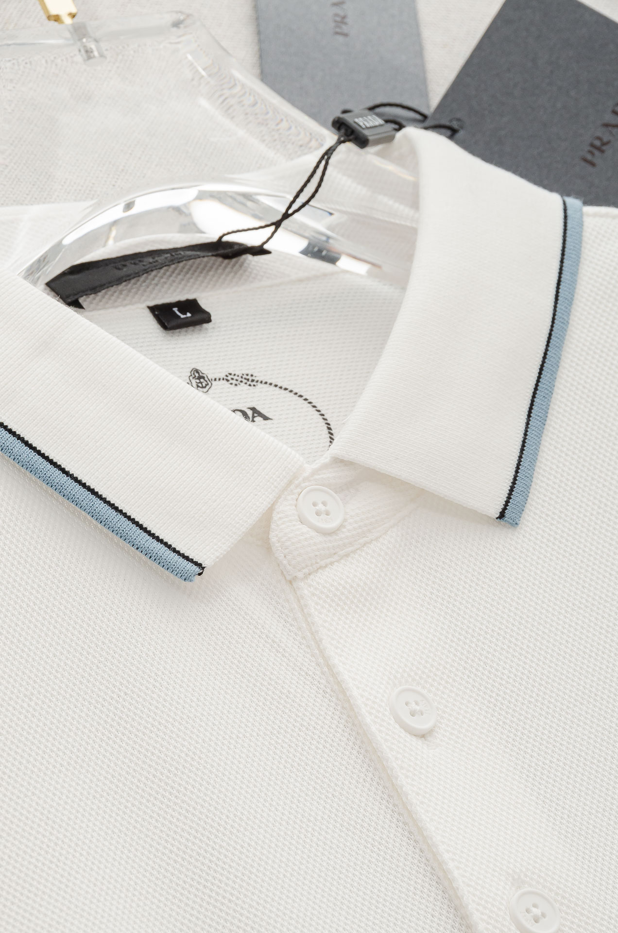 PRA#* DA 普拉#达2025//男士商务休闲纯色翻领短袖POLO衫#客供进口100%珠地棉面料，甄