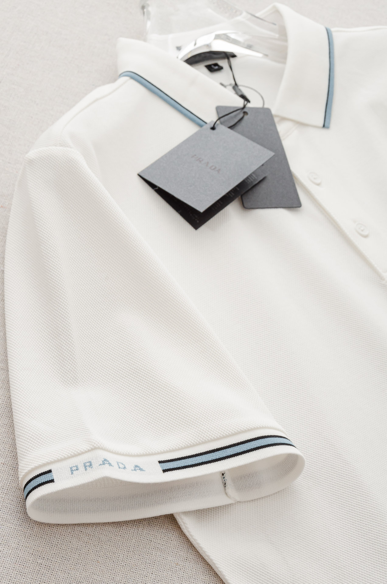 PRA#* DA 普拉#达2025//男士商务休闲纯色翻领短袖POLO衫#客供进口100%珠地棉面料，甄