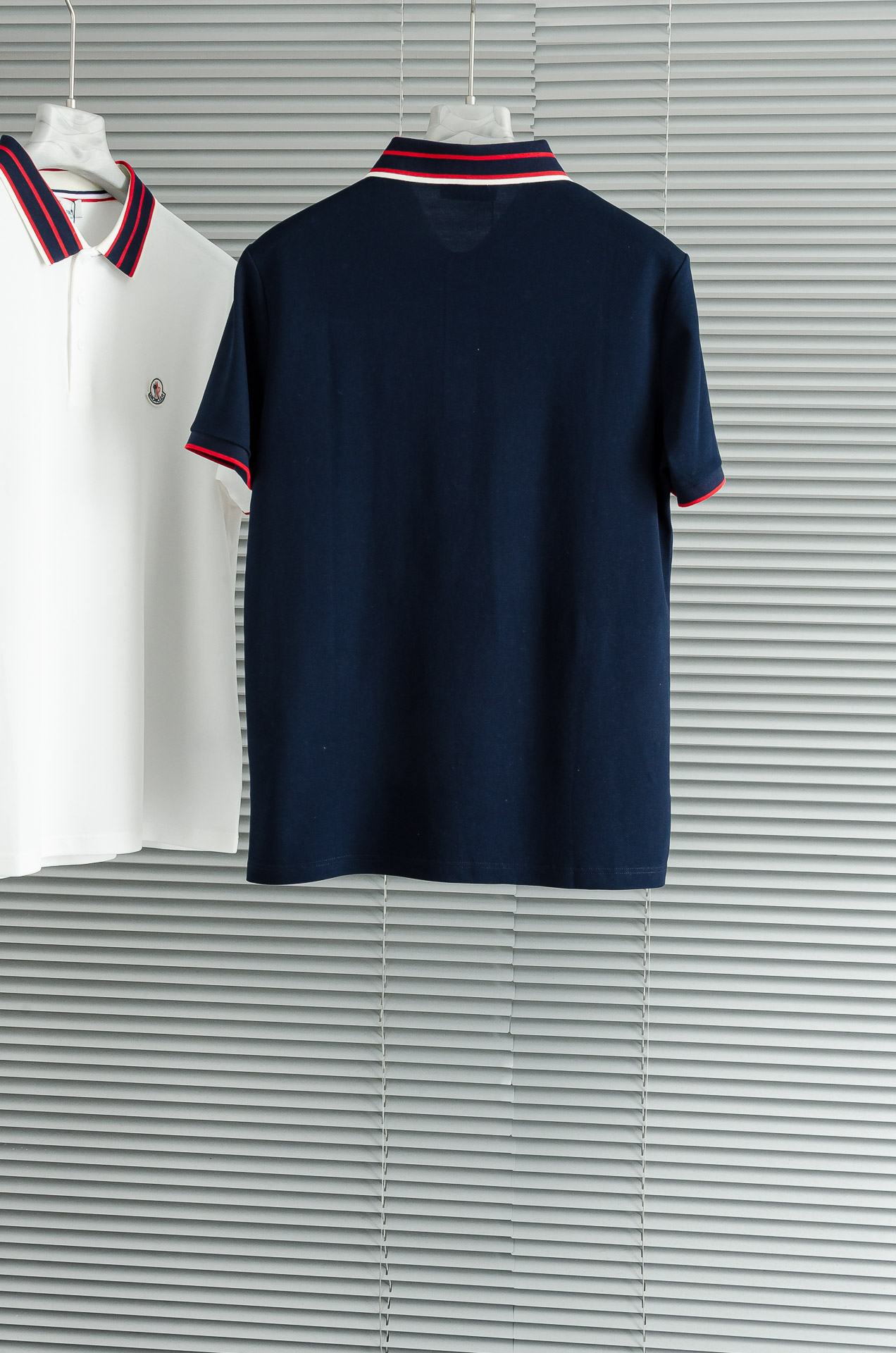 MONCL/ER 蒙口2025//男士商务休闲纯色翻领短袖POLO衫#客供进口100%珠地棉面料，甄选上