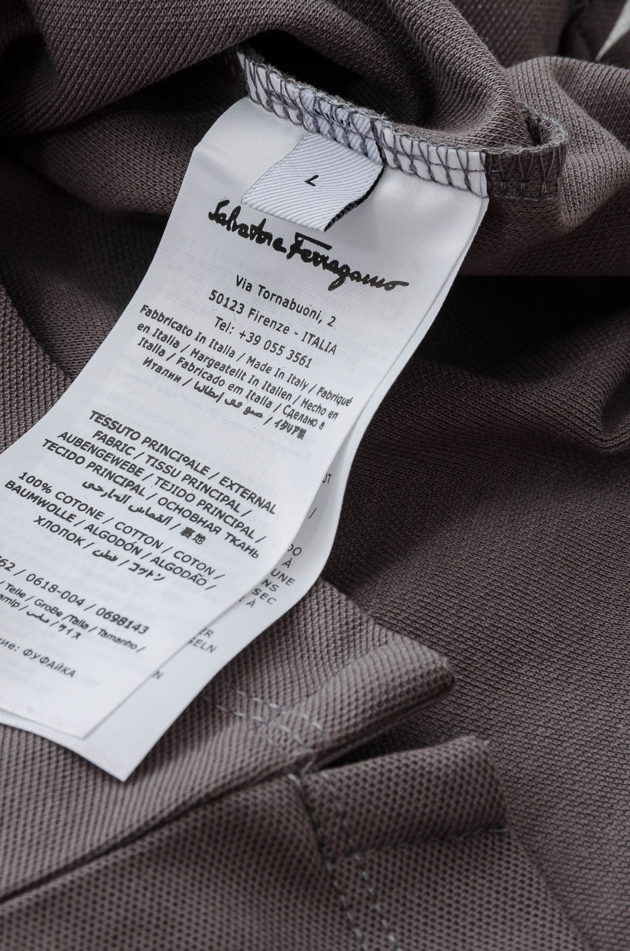 菲拉格慕 2025//男士商务休闲纯色翻领短袖POLO衫#客供进口100%珠地棉面料，甄选上等长绒棉花原