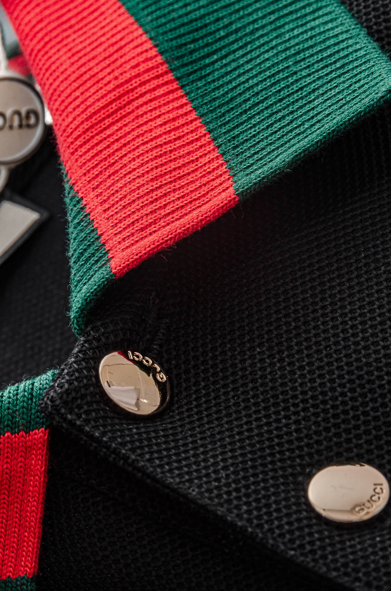 Gu#* cci 古/驰2025//男士商务休闲纯色翻领短袖POLO衫#客供进口100%珠地棉面料，甄选