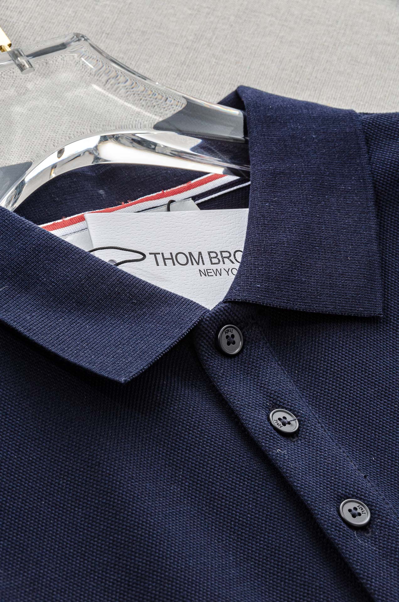 TB 2025//男士商务休闲纯色翻领短袖POLO衫#客供进口100%珠地棉面料，甄选上等长绒棉花原料，