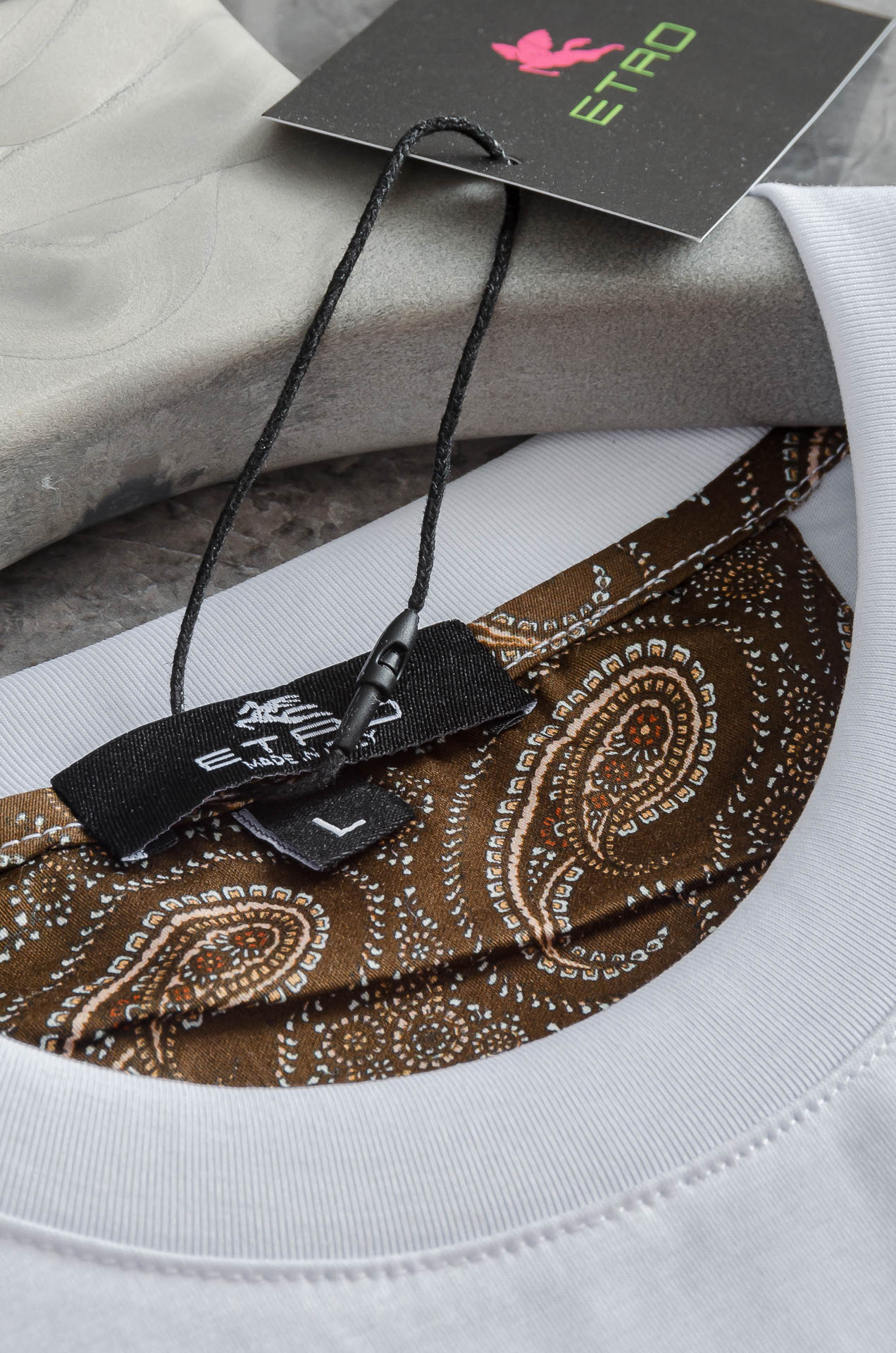 New Luxury Men’s T-shirt: High-end, Light, and Comfortable in Gold Ratio Fabric - 图片 5