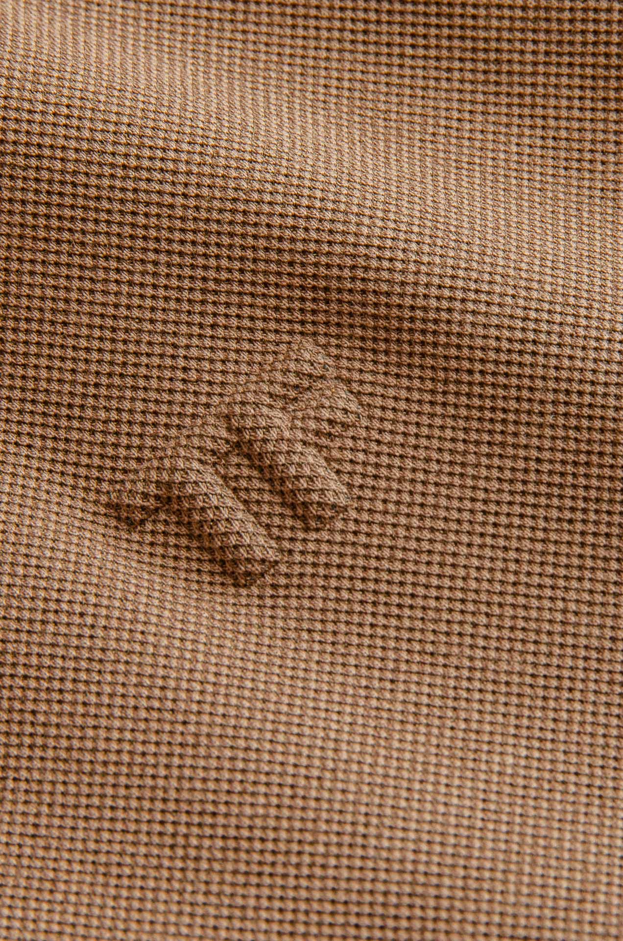 TF 2025SS客供精梳棉+再生纤维素纤维网眼珠地丝光处理丝滑透气凉爽定织翻领男士商务休闲短袖POLO