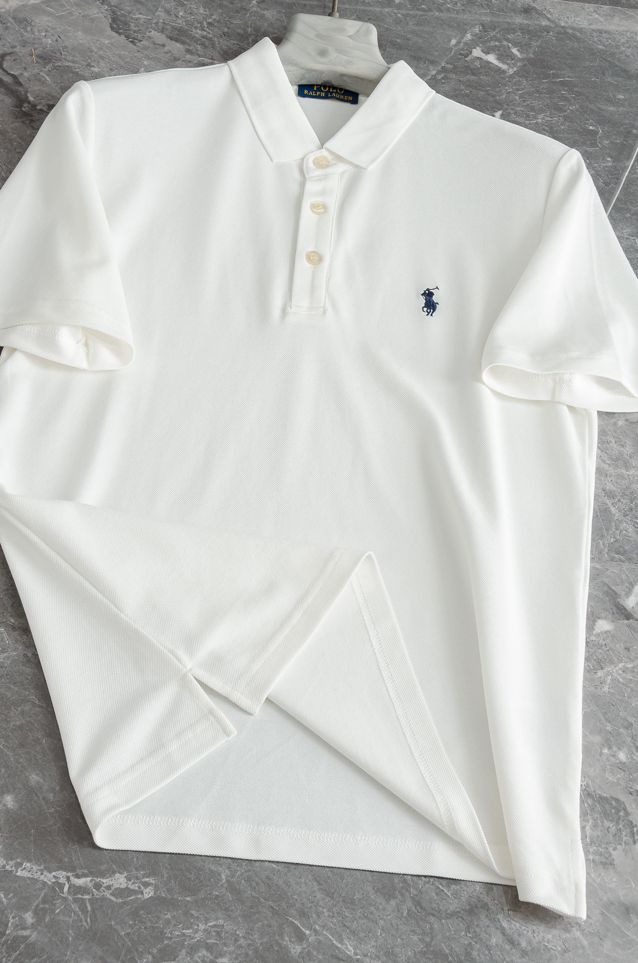 POLO 2025SS客供精梳棉+再生纤维素纤维网眼珠地丝光处理丝滑透气凉爽定织翻领男士商务休闲短袖PO