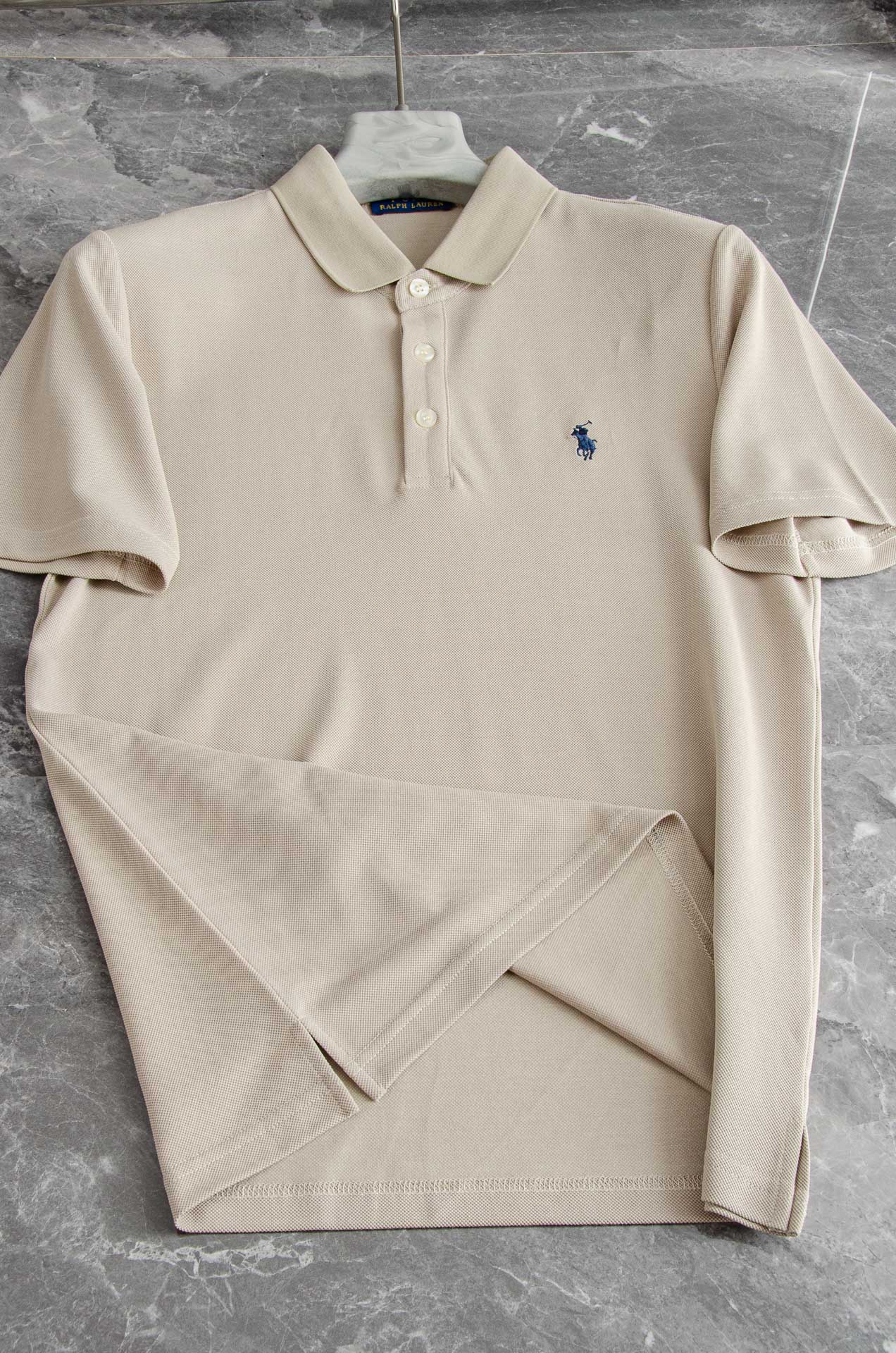 Polo 2025SS客供精梳棉+再生纤维素纤维网眼珠地丝光处理丝滑透气凉爽定织翻领男士商务休闲短袖PO