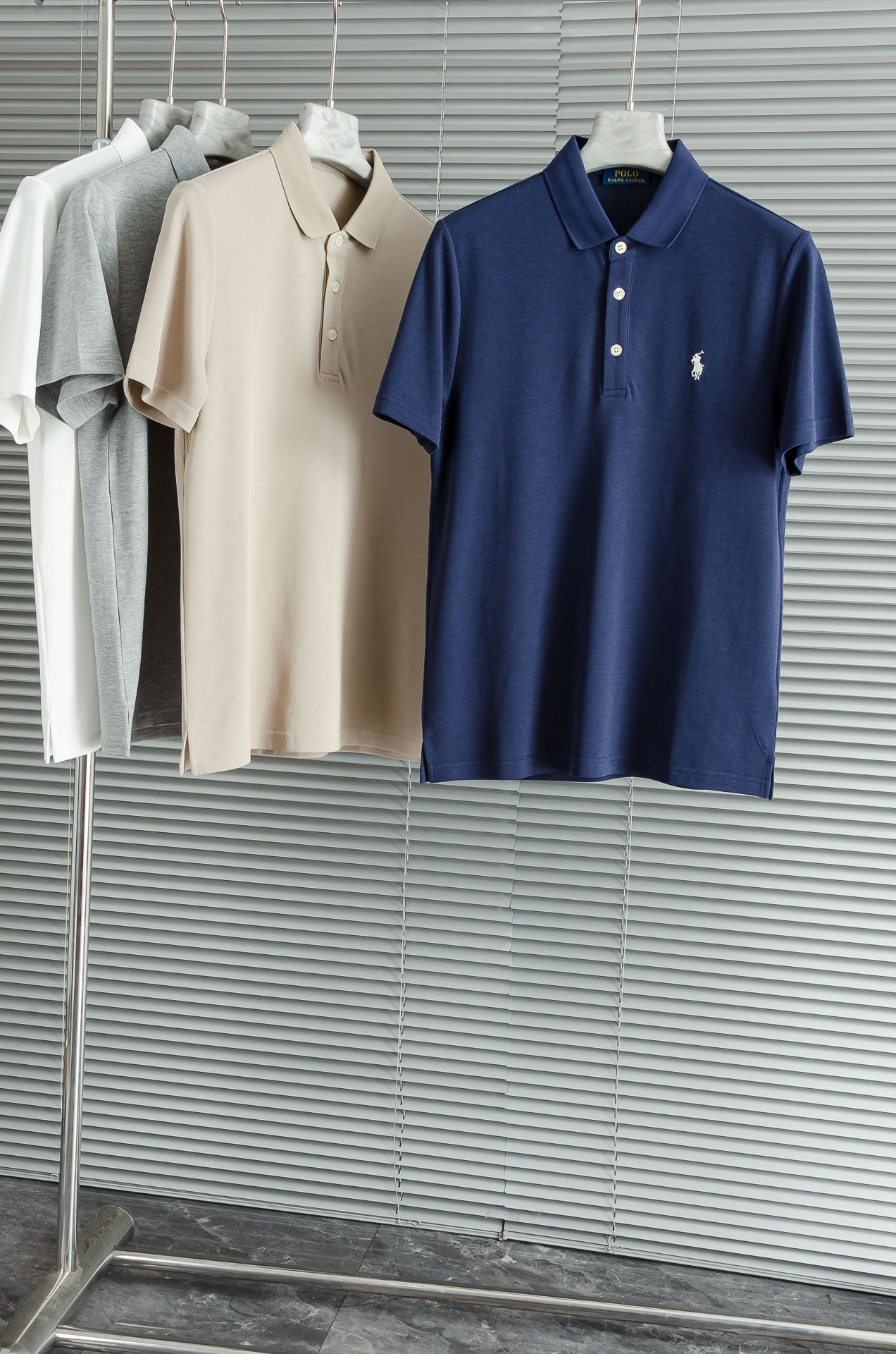 Polo 2025SS客供精梳棉+再生纤维素纤维网眼珠地丝光处理丝滑透气凉爽定织翻领男士商务休闲短袖PO