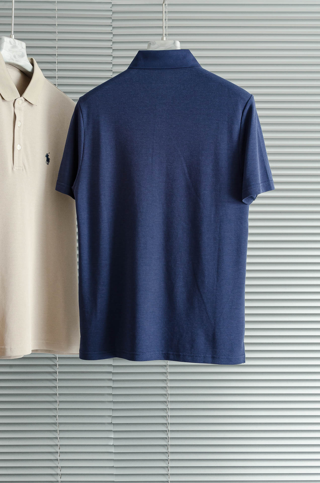 Polo 2025SS客供精梳棉+再生纤维素纤维网眼珠地丝光处理丝滑透气凉爽定织翻领男士商务休闲短袖PO