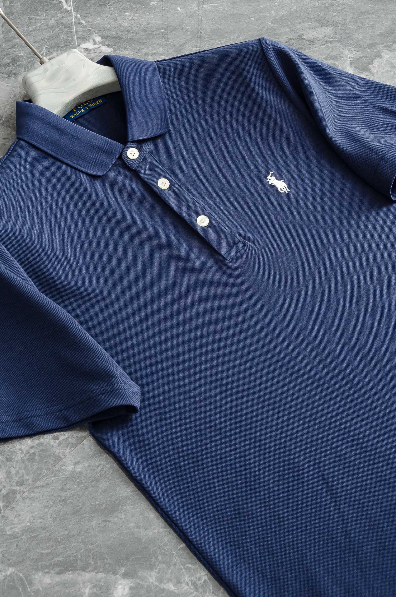 Polo 2025SS客供精梳棉+再生纤维素纤维网眼珠地丝光处理丝滑透气凉爽定织翻领男士商务休闲短袖PO