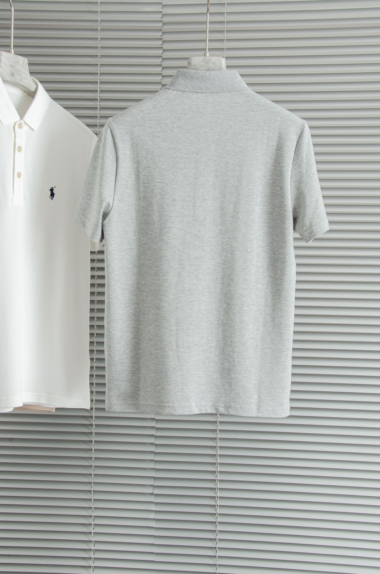 Polo2025SS客供精梳棉+再生纤维素纤维网眼珠地丝光处理丝滑透气凉爽定织翻领男士商务休闲短袖POL